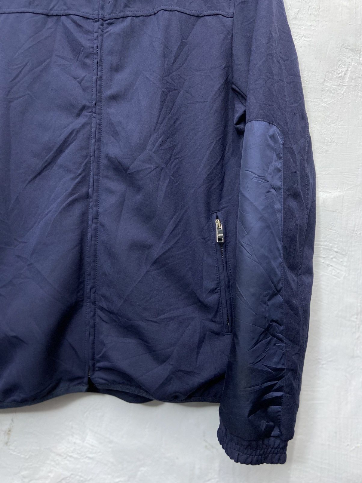 Prada Prada Linea Rossa Full Zip Hoodie Cotton Nylon Size US L / EU 52-54 / 3 - 8 Thumbnail