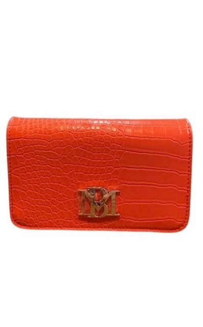 Badgley Mischka Croco Crossbody With Logo Plate Size ONE SIZE - 1 Thumbnail