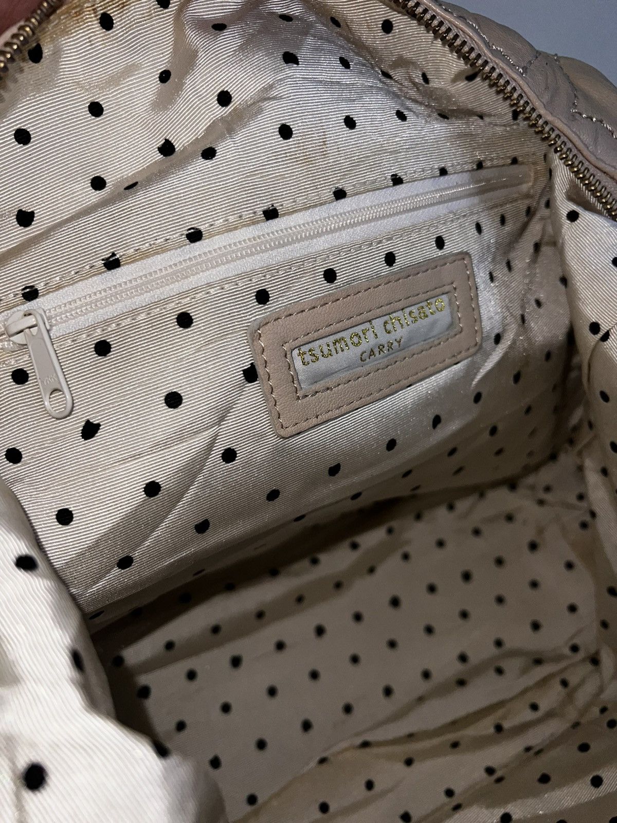 Issey Miyake × Tsumori Chisato TSUMORI CHISATO BY ISSEY MIYAKE CALFSKIN LEATHER QUILTED BAG Size ONE SIZE - 11 Thumbnail
