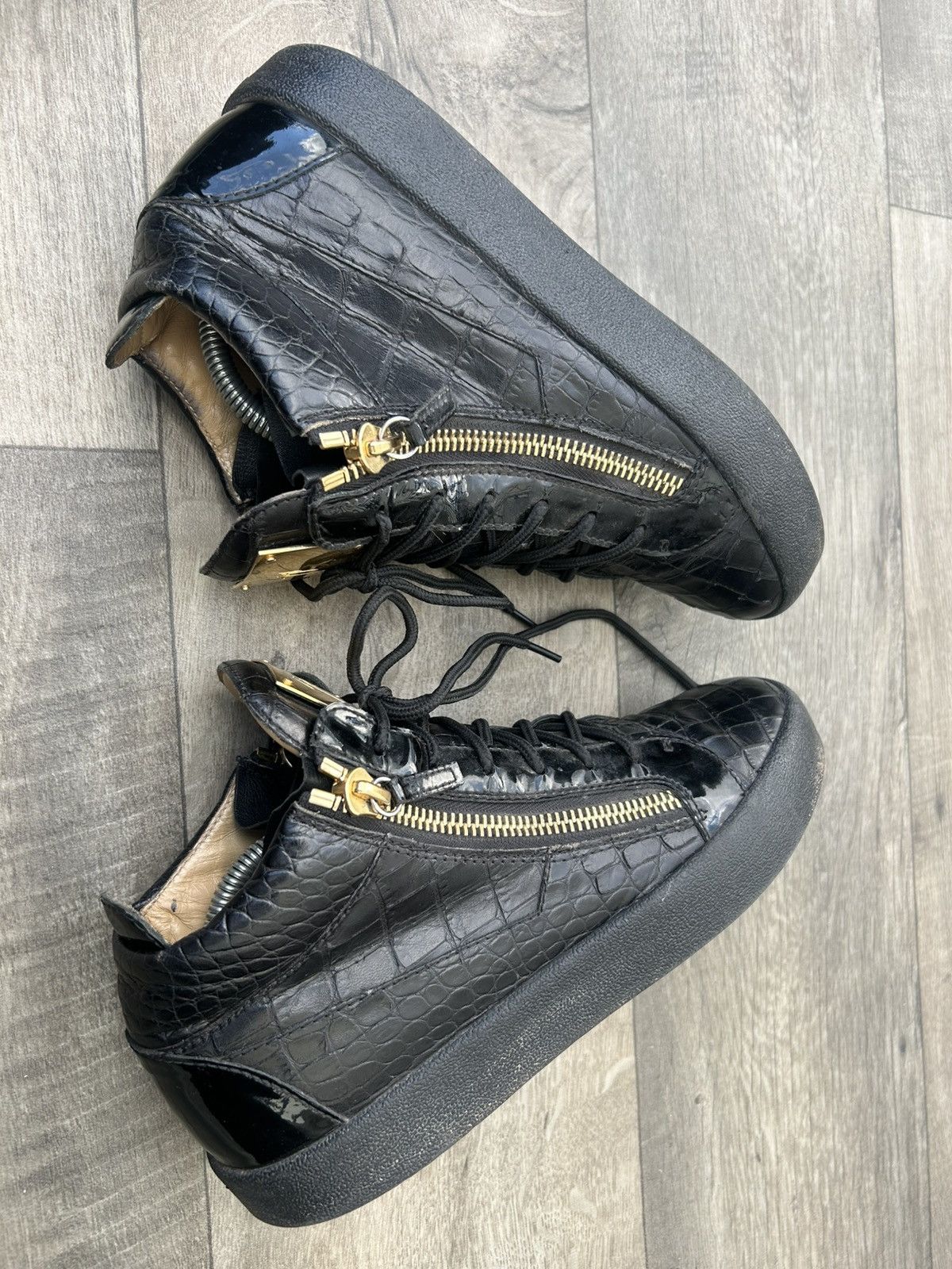 Giuseppe Zanotti Giuseppe Zanotti Kriss Midtop sneakers Size US 8 / EU 41 - 6 Thumbnail