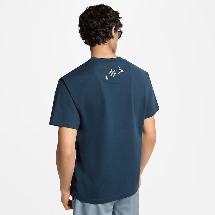 Louis Vuitton Embroidered Cotton T-Shirt Size US XS / EU 42 / 0 - 4 Thumbnail