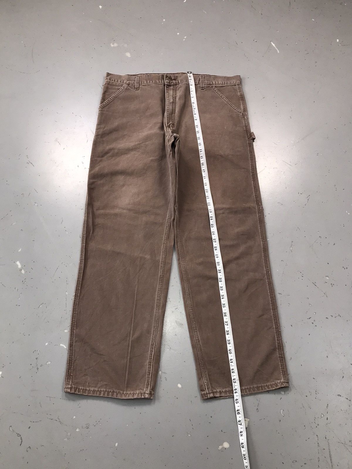 Carhartt 90s Vintage Carhartt B11 CHT carpenter denim Size US 42 / EU 58 - 5 Thumbnail