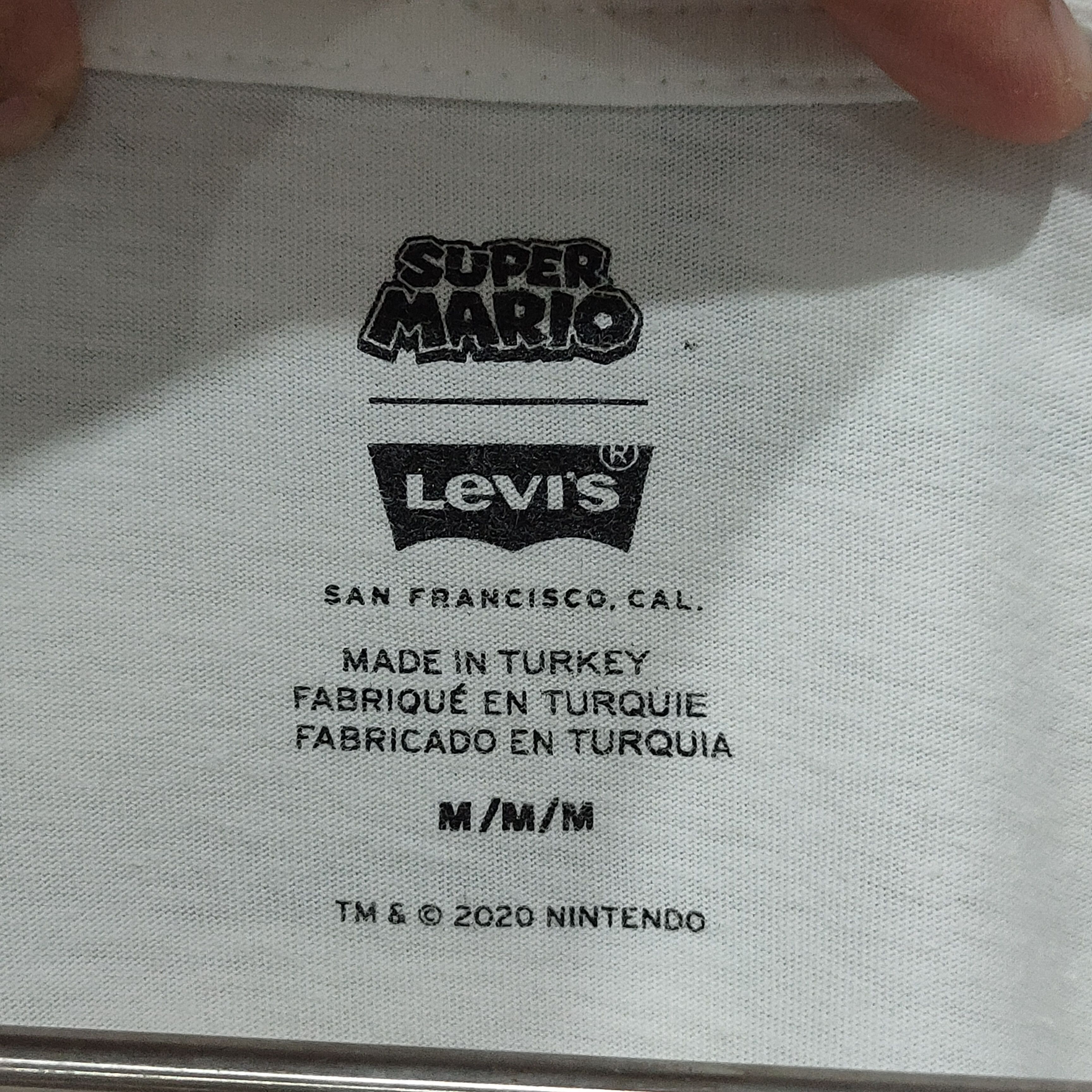 Levi's 🔥Super Mario X Levi's t-shirt Size US M / EU 48-50 / 2 - 3 Thumbnail