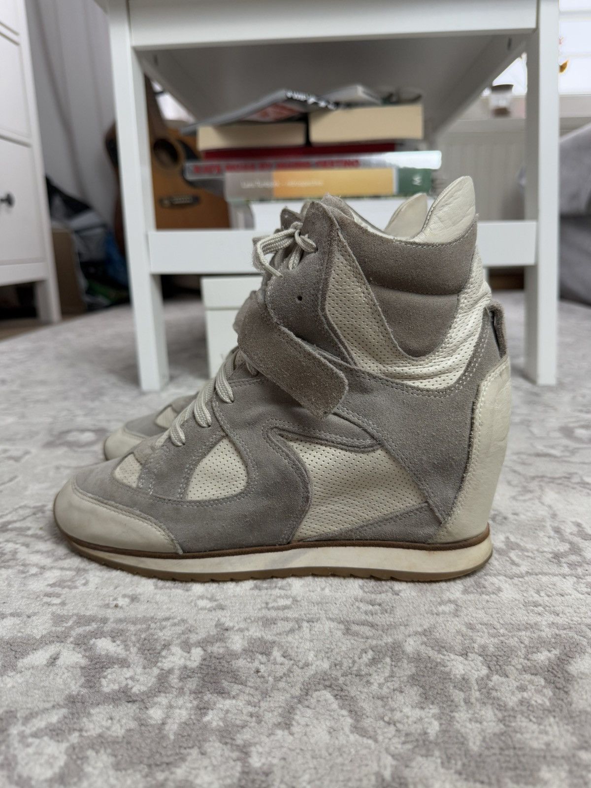 Japanese Brand Vintage y2k High top wedge isabel marant Beckett style shoes Size US 8 / IT 38 - 8 Thumbnail