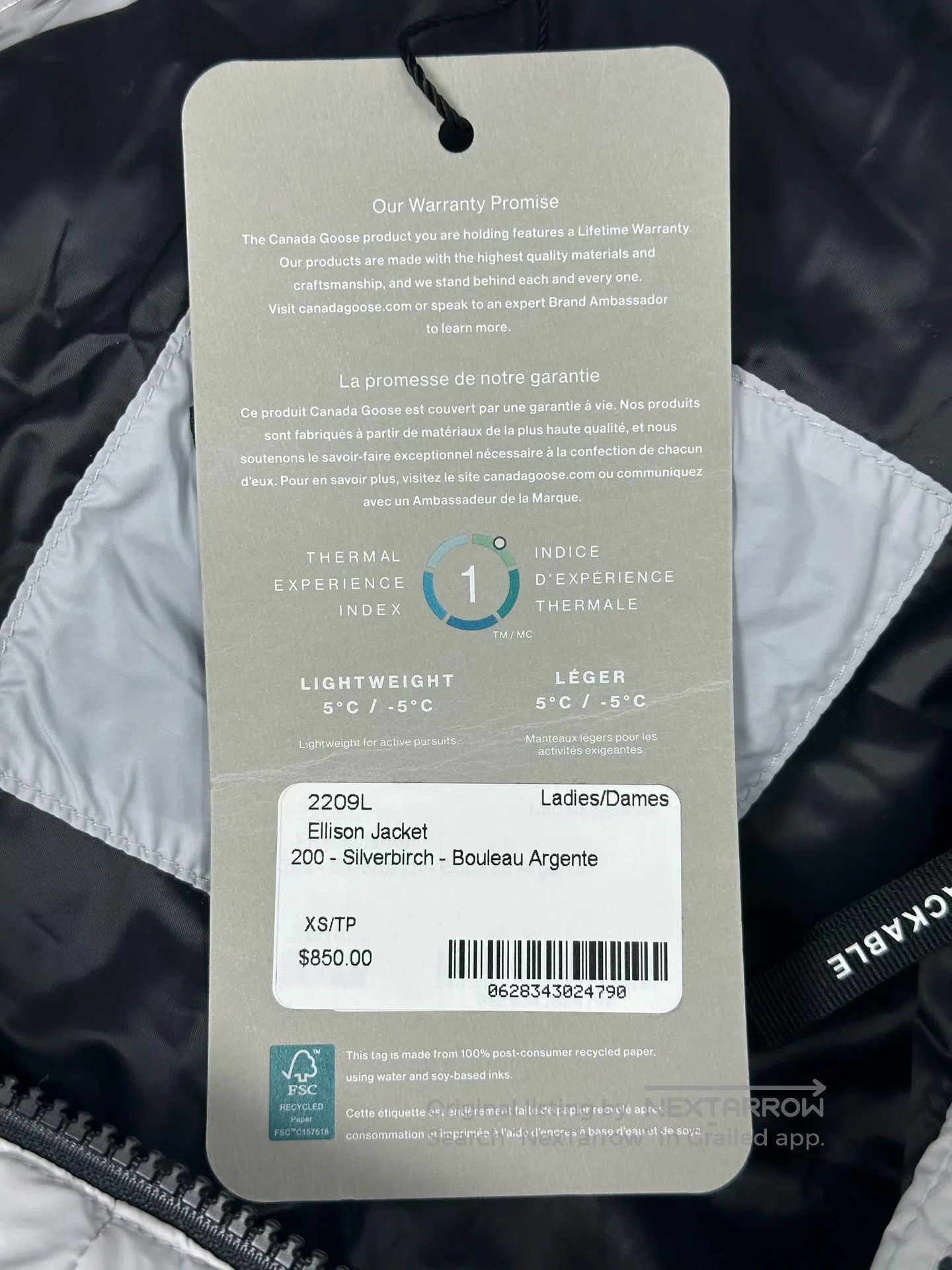 Canada Goose Canada Goose Classic Red Label Long Down Jacket| Size US XS / EU 42 / 0 - 5 Thumbnail