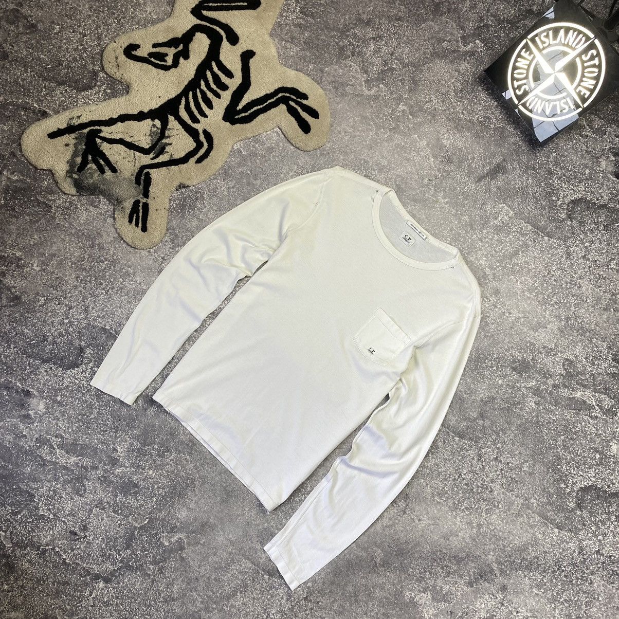 Vintage Vintage C.P. Company small logo massimo ossi Longsleeve Size US S / EU 44-46 / 1 - 1 Thumbnail