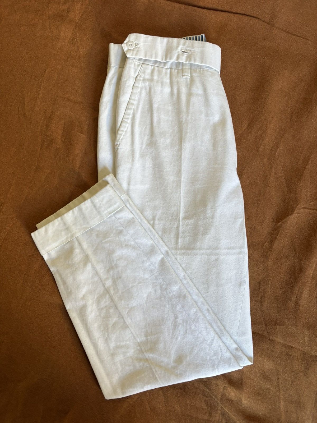 Other Ambrosi Napoli - White cotton trousers Size US 30 / EU 46 - 1 Thumbnail