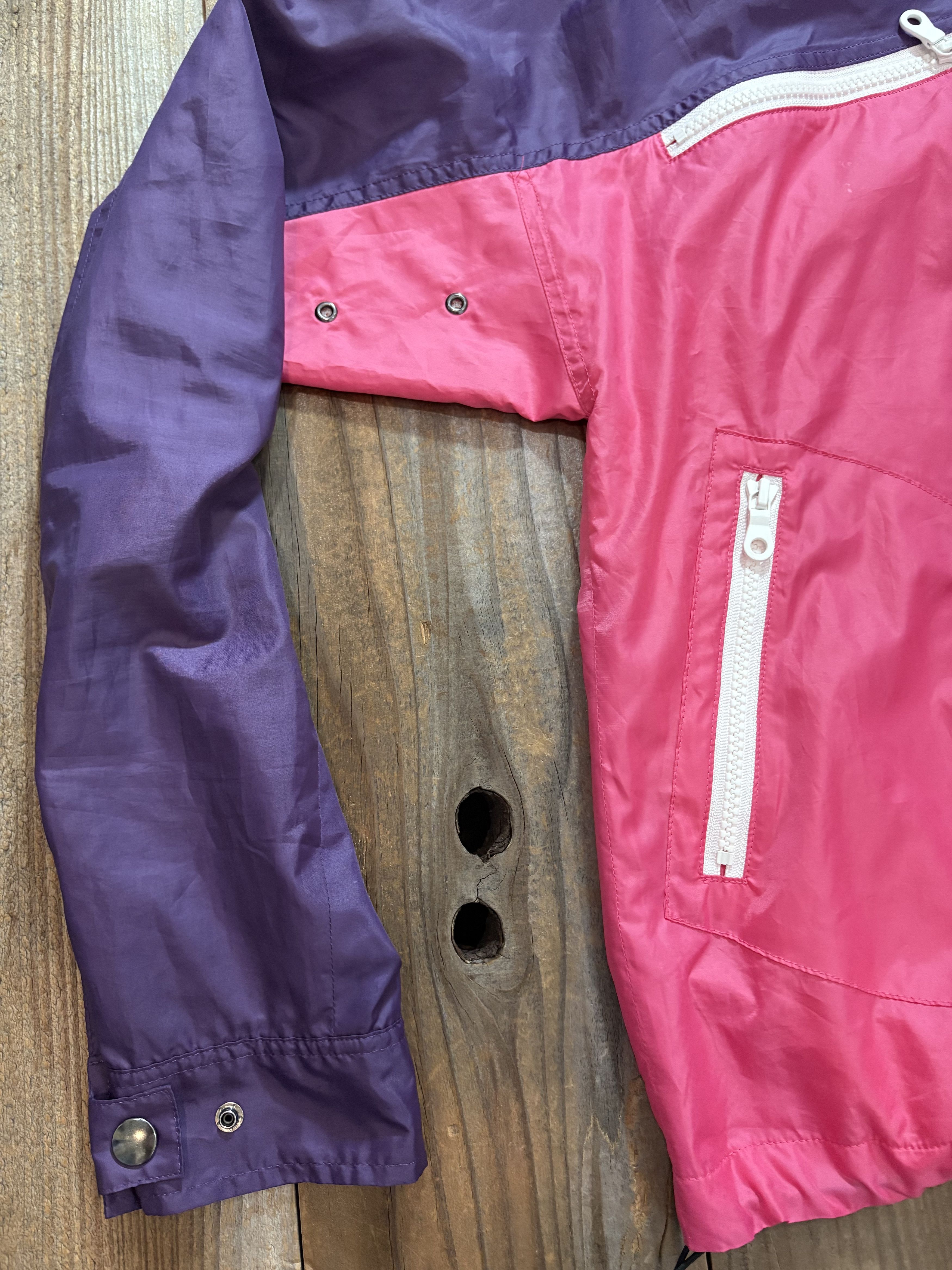 PPFM Block Color Hooded Nylon Windbreaker Size US M / EU 48-50 / 2 - 2 Thumbnail
