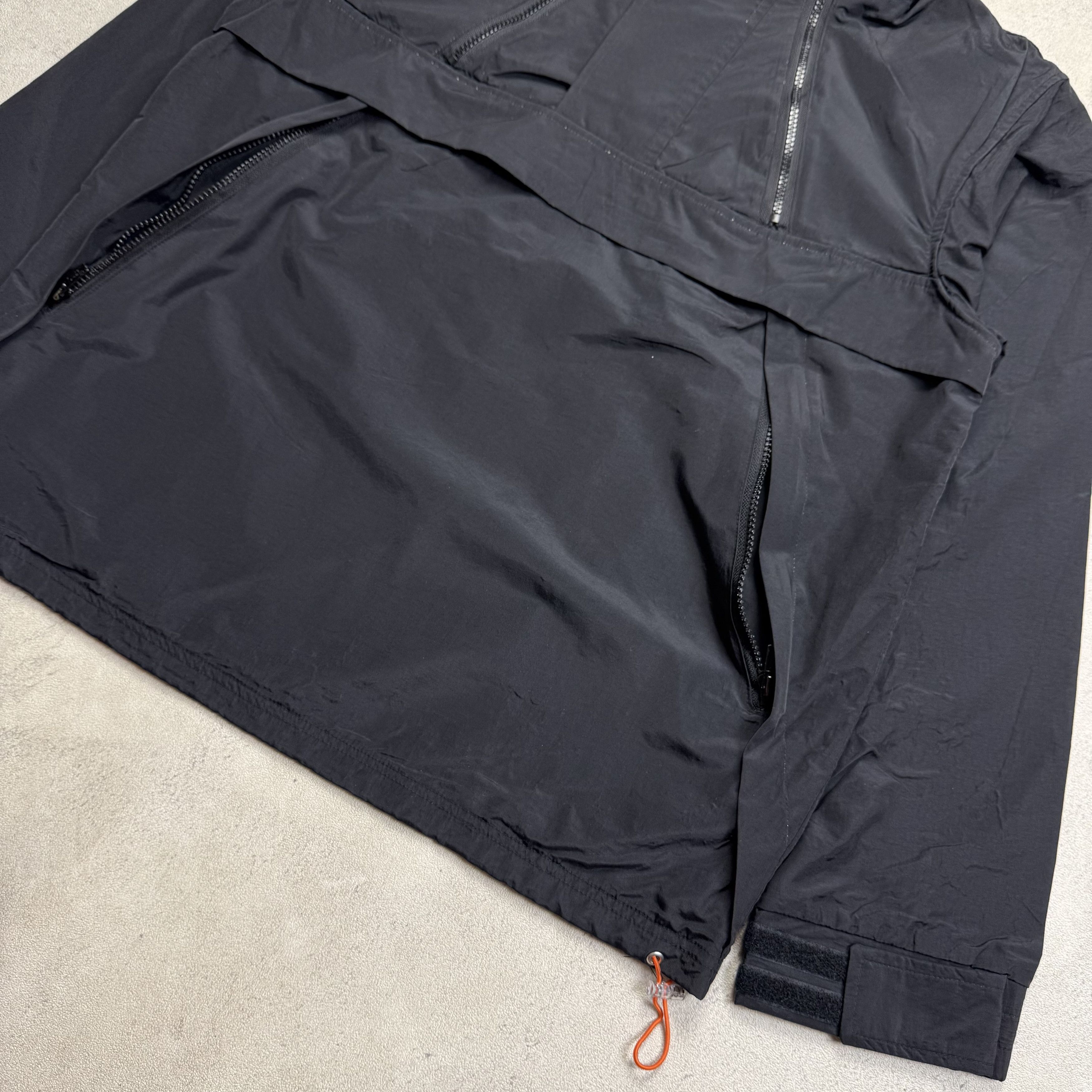 Japanese Brand Black Technical Utility Anorak Hooded Jacket Size US M / EU 48-50 / 2 - 7 Thumbnail