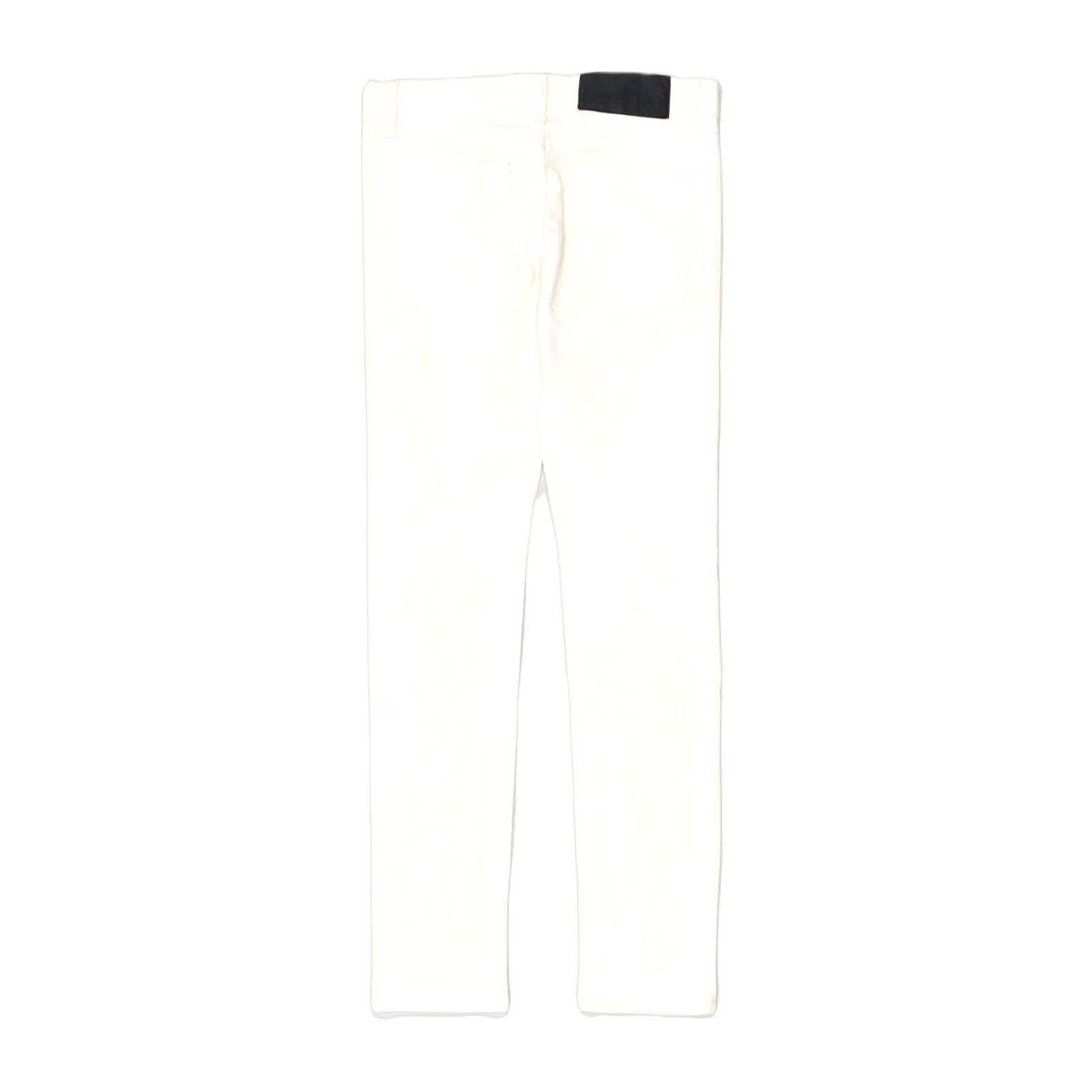 Cheap Monday CHEAP MONDAY Womens Jeans White Cotton Slim Straight W30 L32 Size 30" / US 8 / IT 44 - 2 Thumbnail