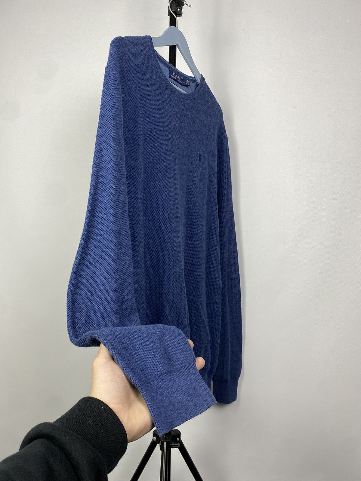 Polo Ralph Lauren × Ralph Lauren × Vintage Vintage 90’s Polo Ralph Lauren Sweatshirt Baggy Crewneck Size US M / EU 48-50 / 2 - 2 Thumbnail
