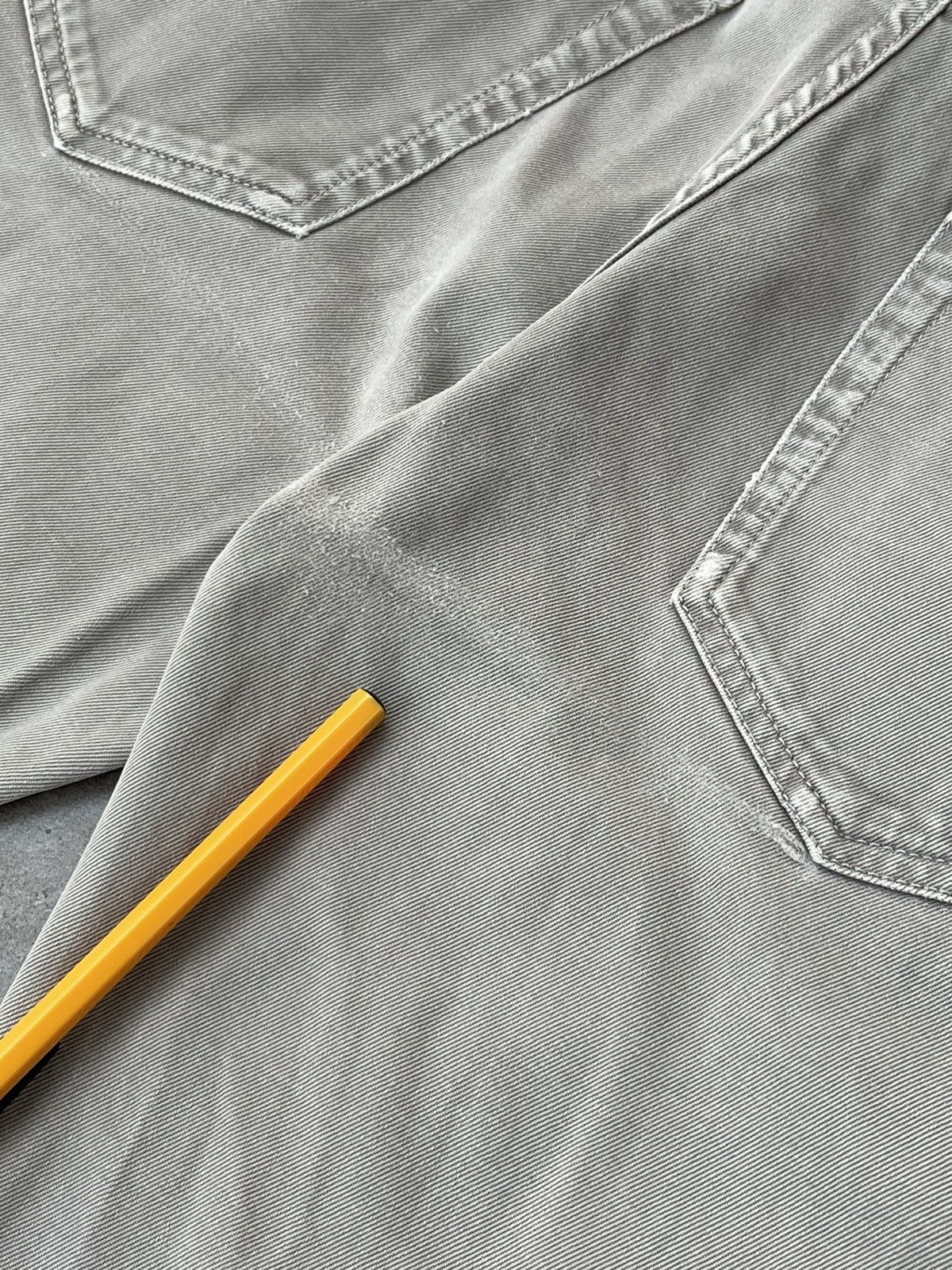 Prada SS13 Prada Distressed Light Grey Denim Pants Size US 32 / EU 48 - 25 Thumbnail