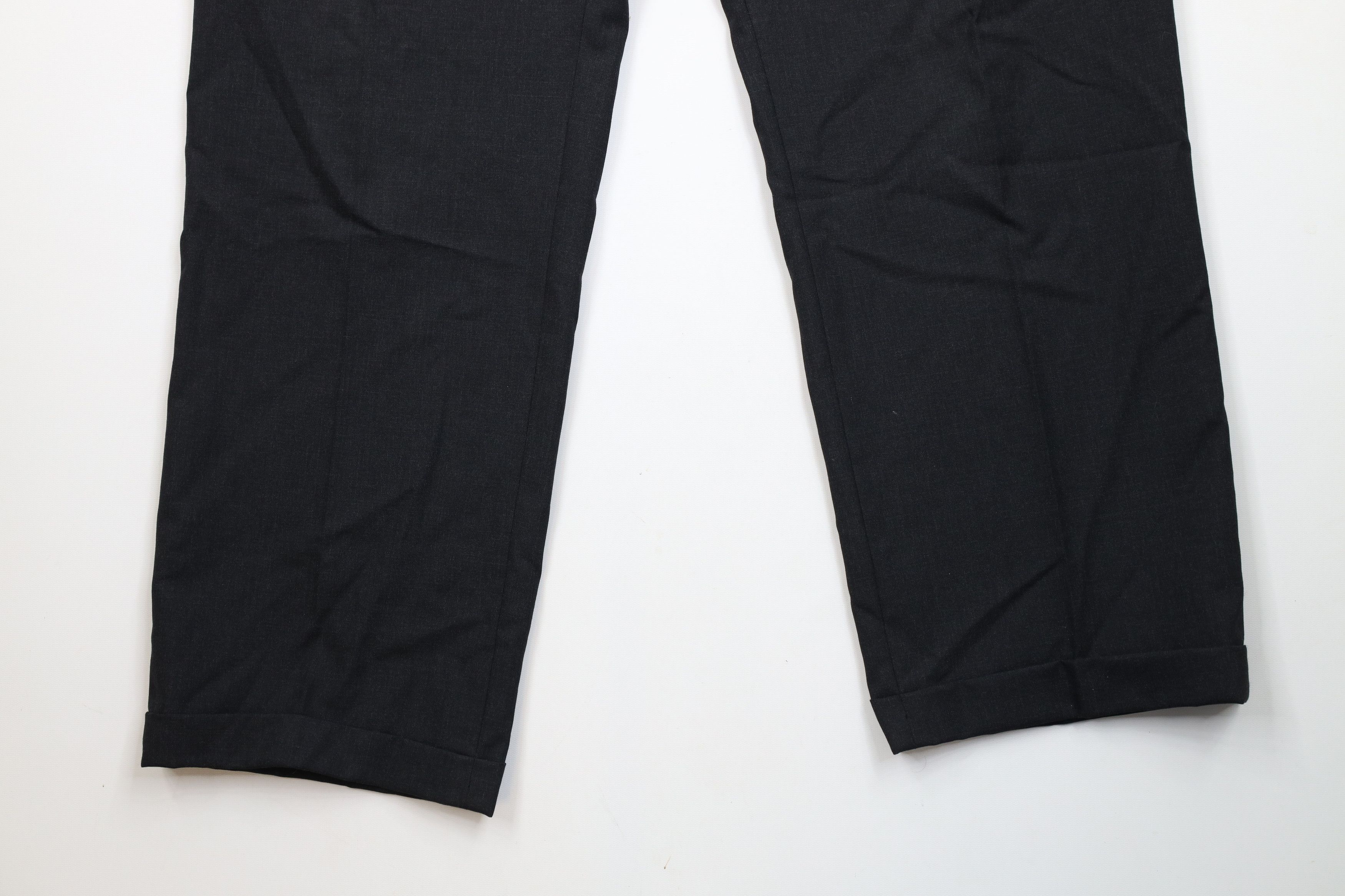 Vintage Vintage 90s Streetwear Wide Leg Chino Pants Charcoal Gray Size US 38 / EU 54 - 4 Thumbnail