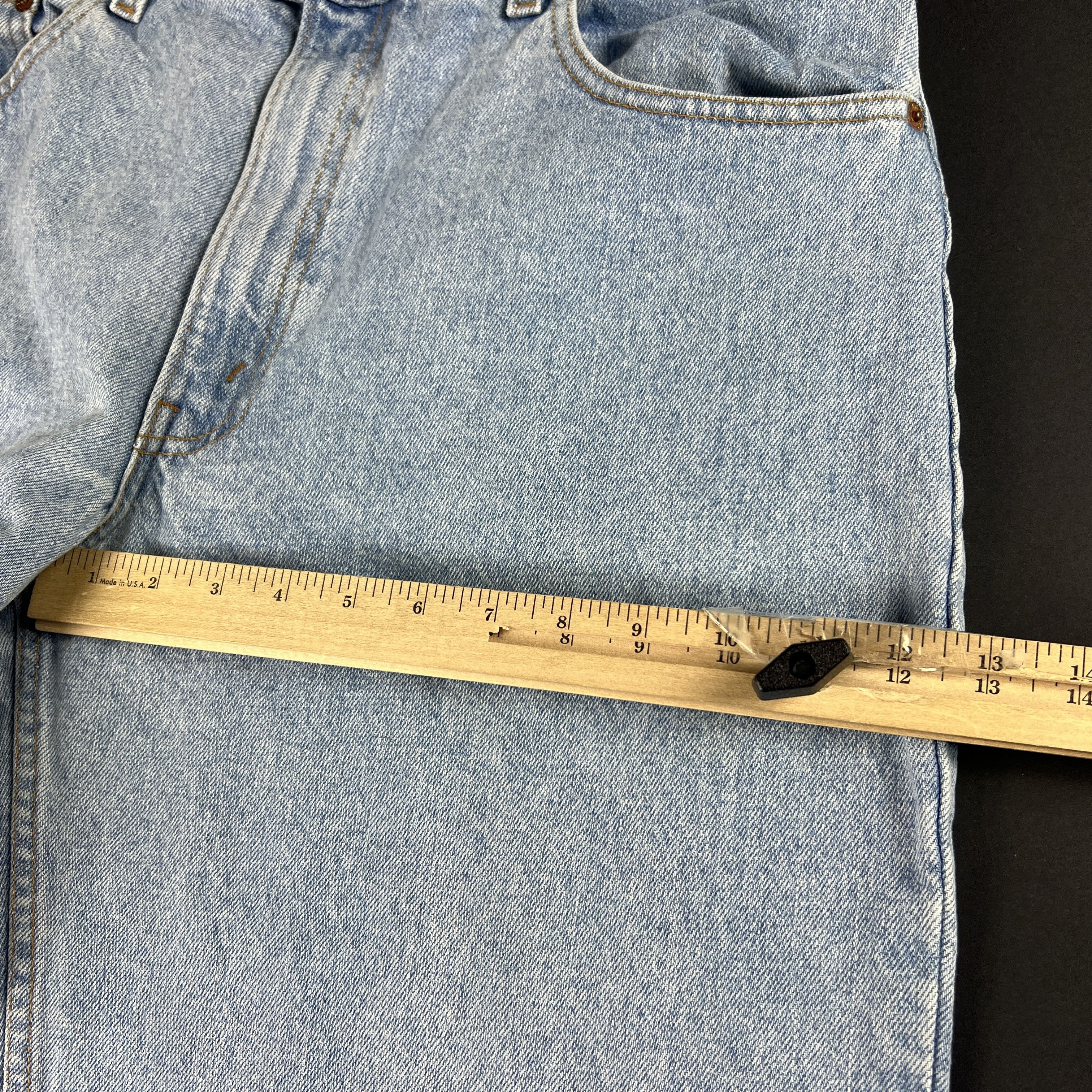 Levi's × Vintage VTG 90s Levi's Jeans 560 Loose Tapered Light Blue Denim Size US 35 - 20 Thumbnail