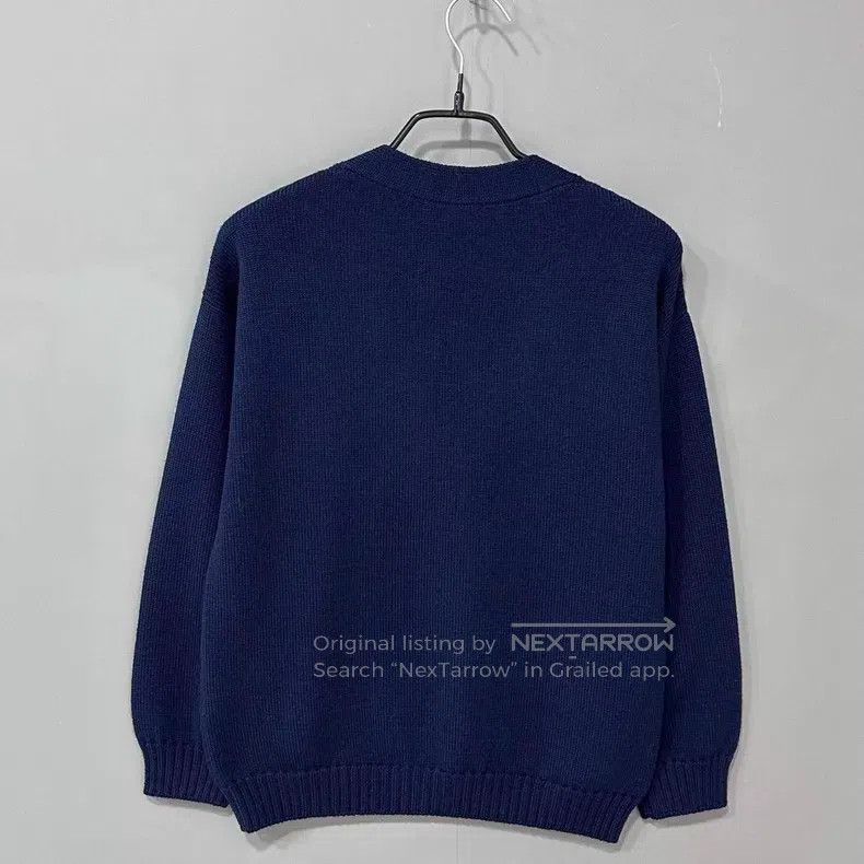 Loewe Loewe Solid Color Embroidered Logo Wool Cardigan Size M / US 6-8 / IT 42-44 - 3 Thumbnail