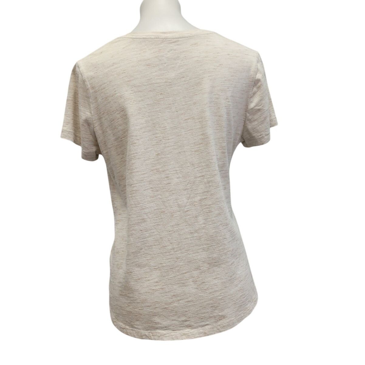Faded Glory Hand Printed Womens Large FAITH Short Sleeve Tee Shirt Size L / US 10 / IT 46 - 4 Thumbnail