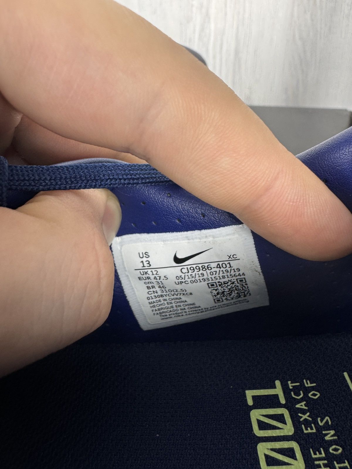 Nike Nike Mercurial Vapor 13 Academy MDS SG-PRO Football Boots Size US 13 / EU 46 - 16 Thumbnail