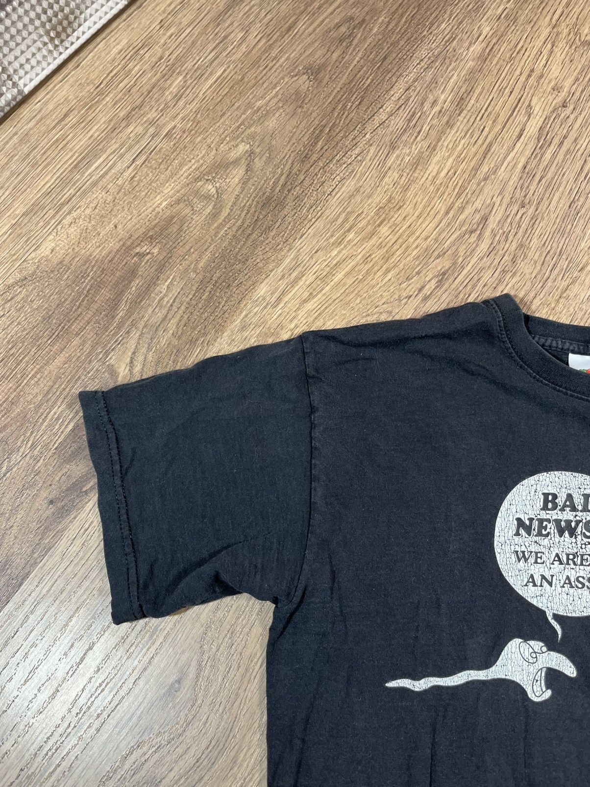 Band Tees “BAD NEWS… WE ARE IN AN ASS !” Humor T Shirt Size US S / EU 44-46 / 1 - 4 Thumbnail