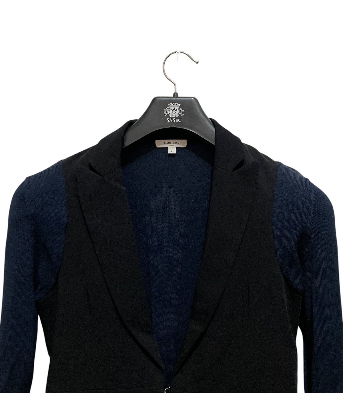Helmut Lang HELMUT LANG BLAZER KNIT Size L / US 10 / IT 46 - 3 Thumbnail