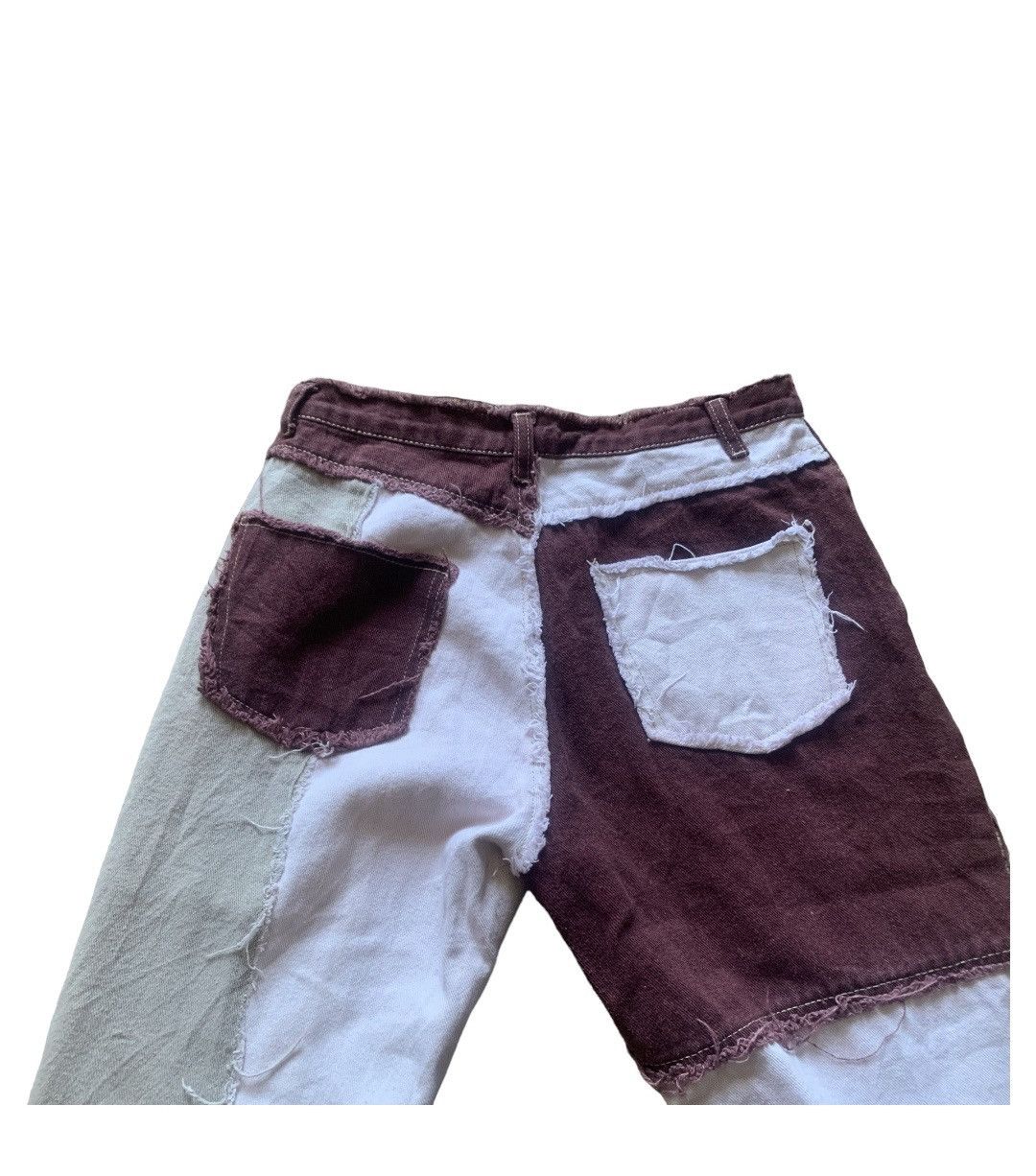 If Six Was Nine × Japanese Brand × Le Grande Bleu (L.G.B.) Reconstructed Jeans Loose Jeans Size US 28 / EU 44 - 6 Thumbnail