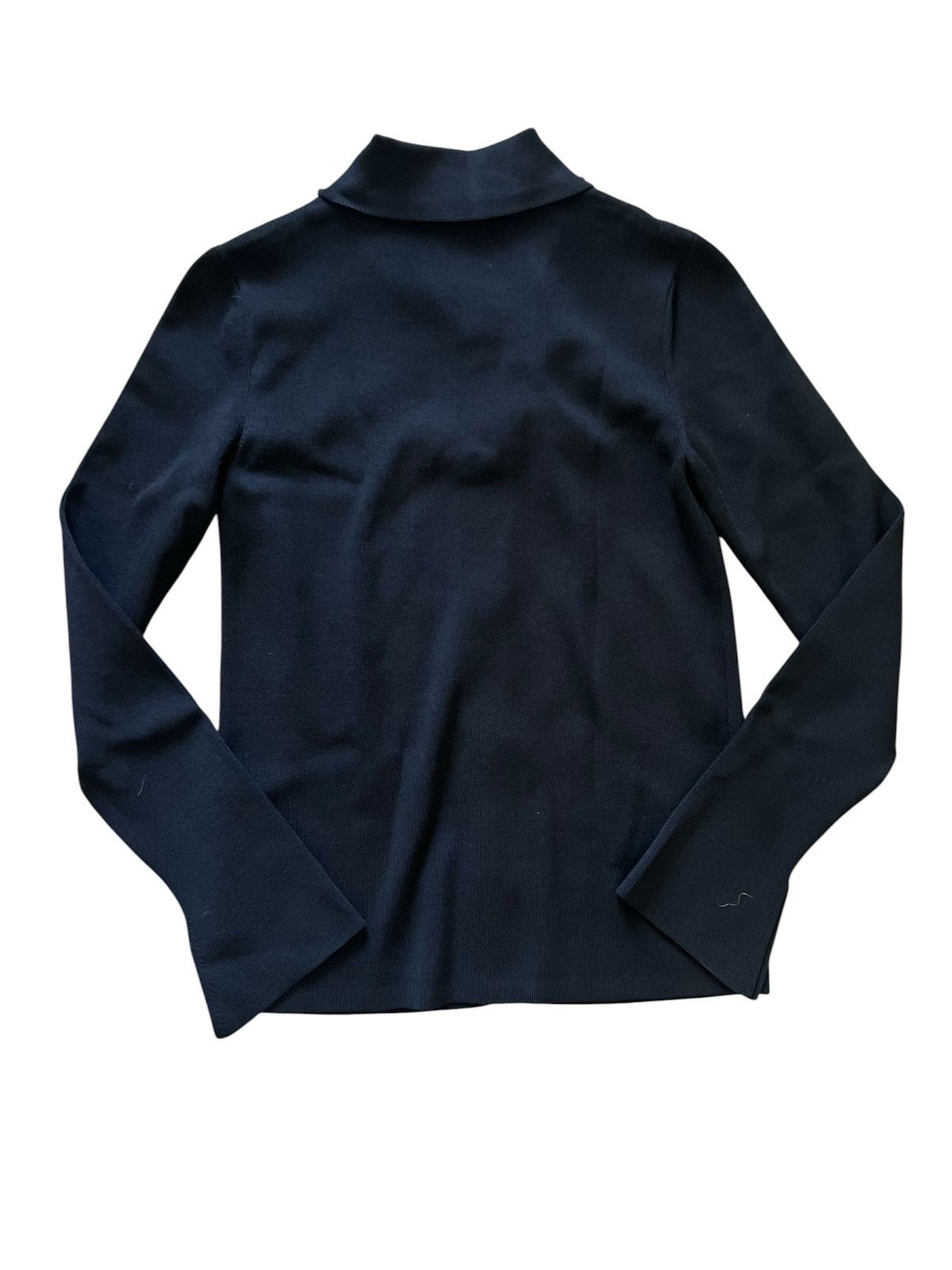 Pistola Pistola Joanne Black Collared Cardigan | Large Size L / US 10 / IT 46 - 2 Thumbnail