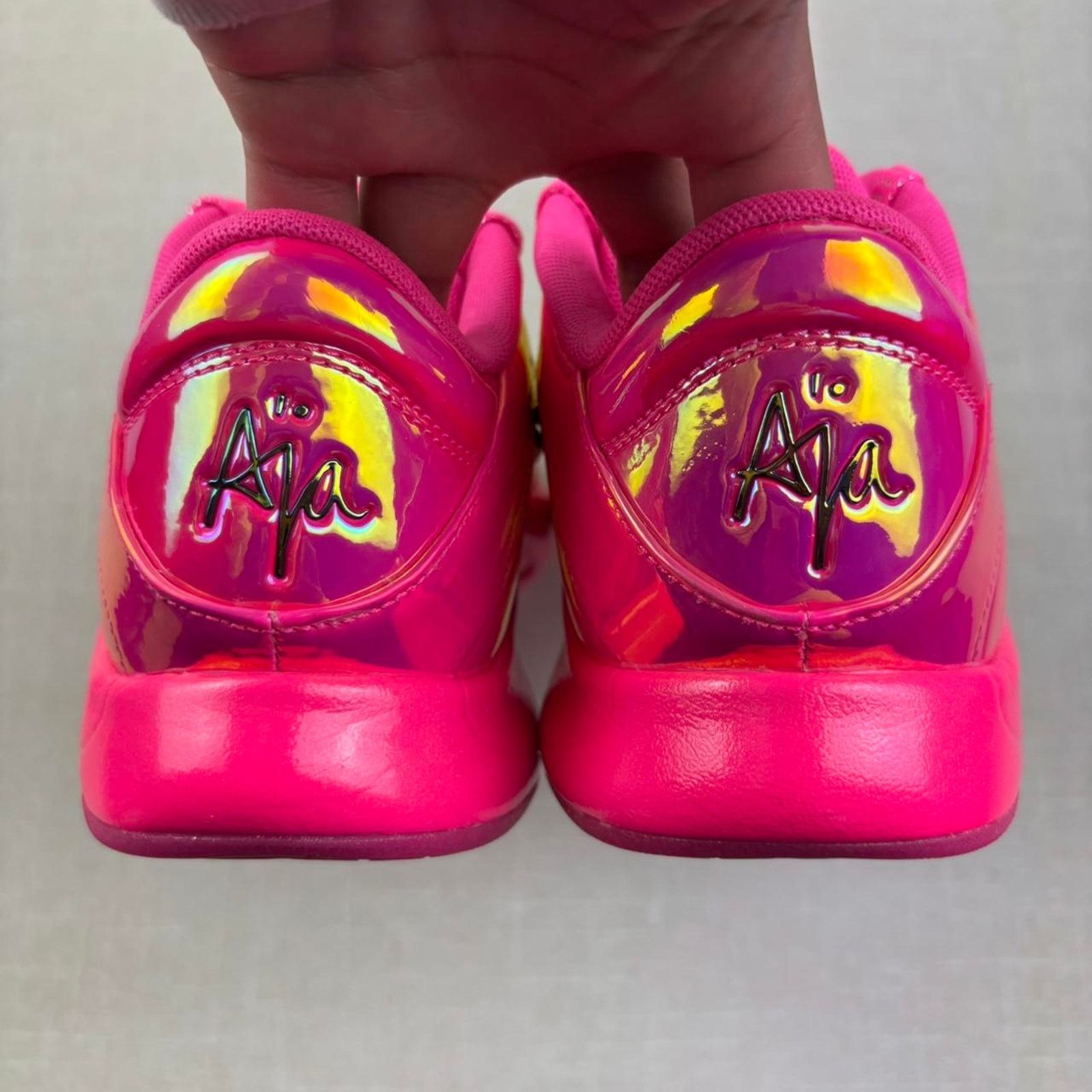 Nike 🦩 2026 Nike A’ja Wilson A’One ASW Warning Label 9M Size US 9 / EU 42 - 6 Thumbnail
