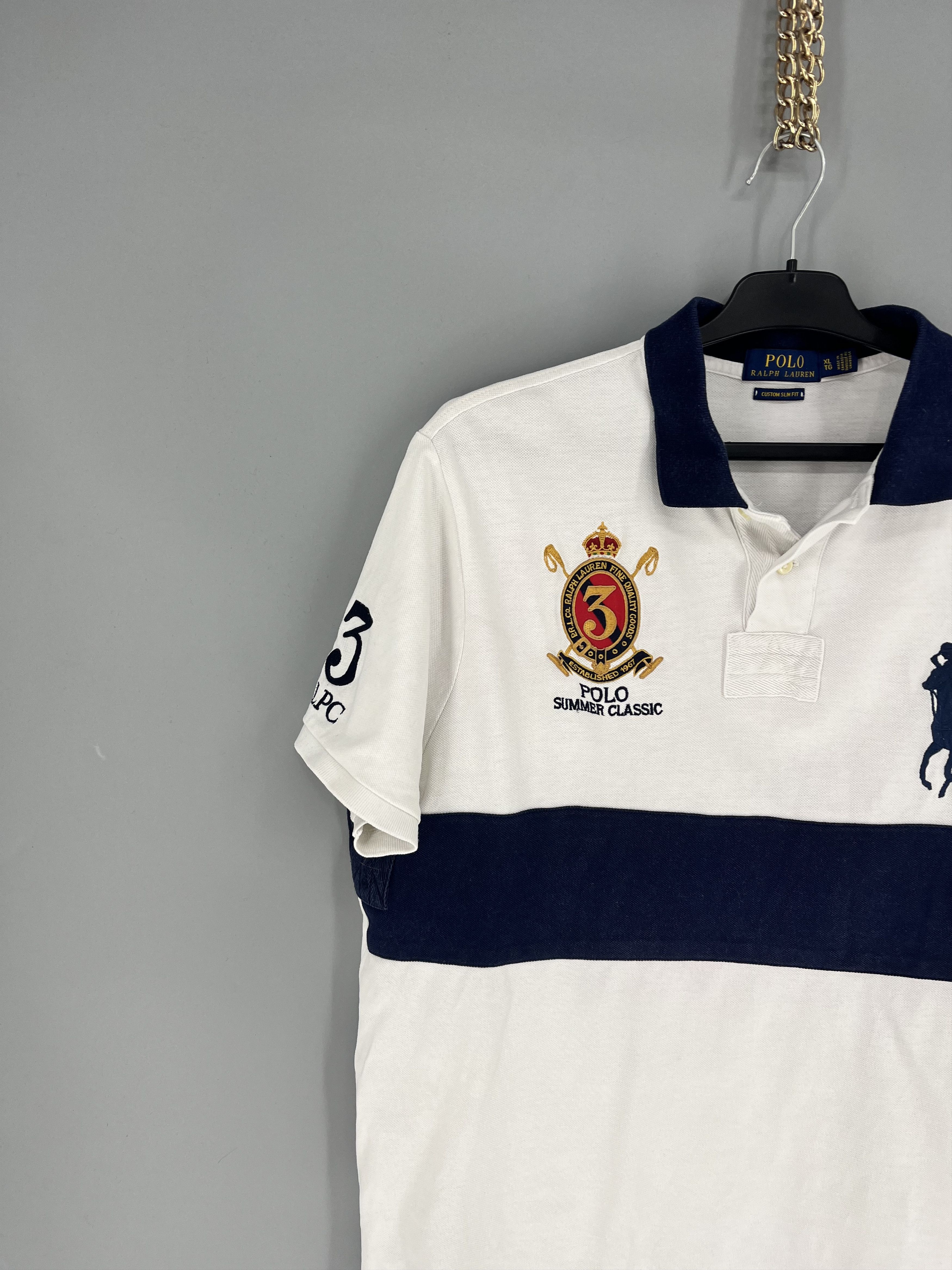 Polo Ralph Lauren Polo Ralph Lauren USA Rugby Polo Shirt Rare Hype Summer Size US XL / EU 56 / 4 - 4 Thumbnail