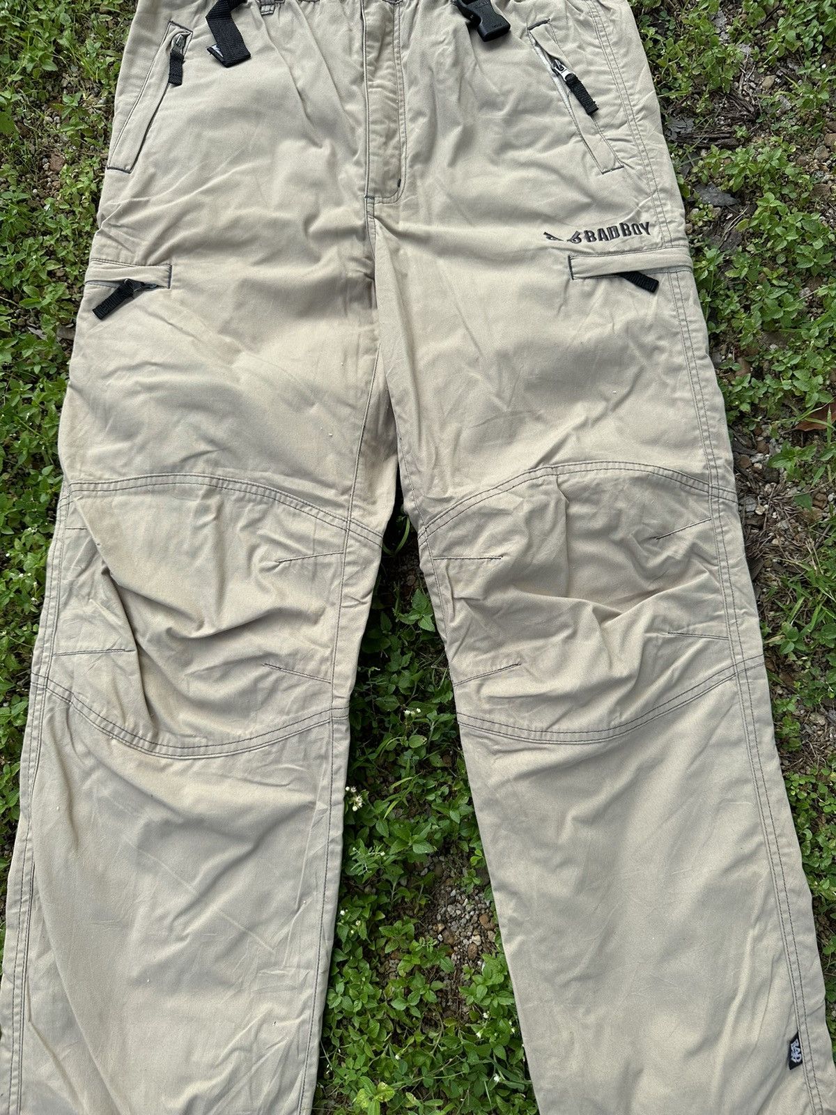 Hysteric Glamour Y2K VINTAGE BADBOY SPRINGWAIST BELT BAGGY PANTS Size US 34 / EU 50 - 2 Thumbnail