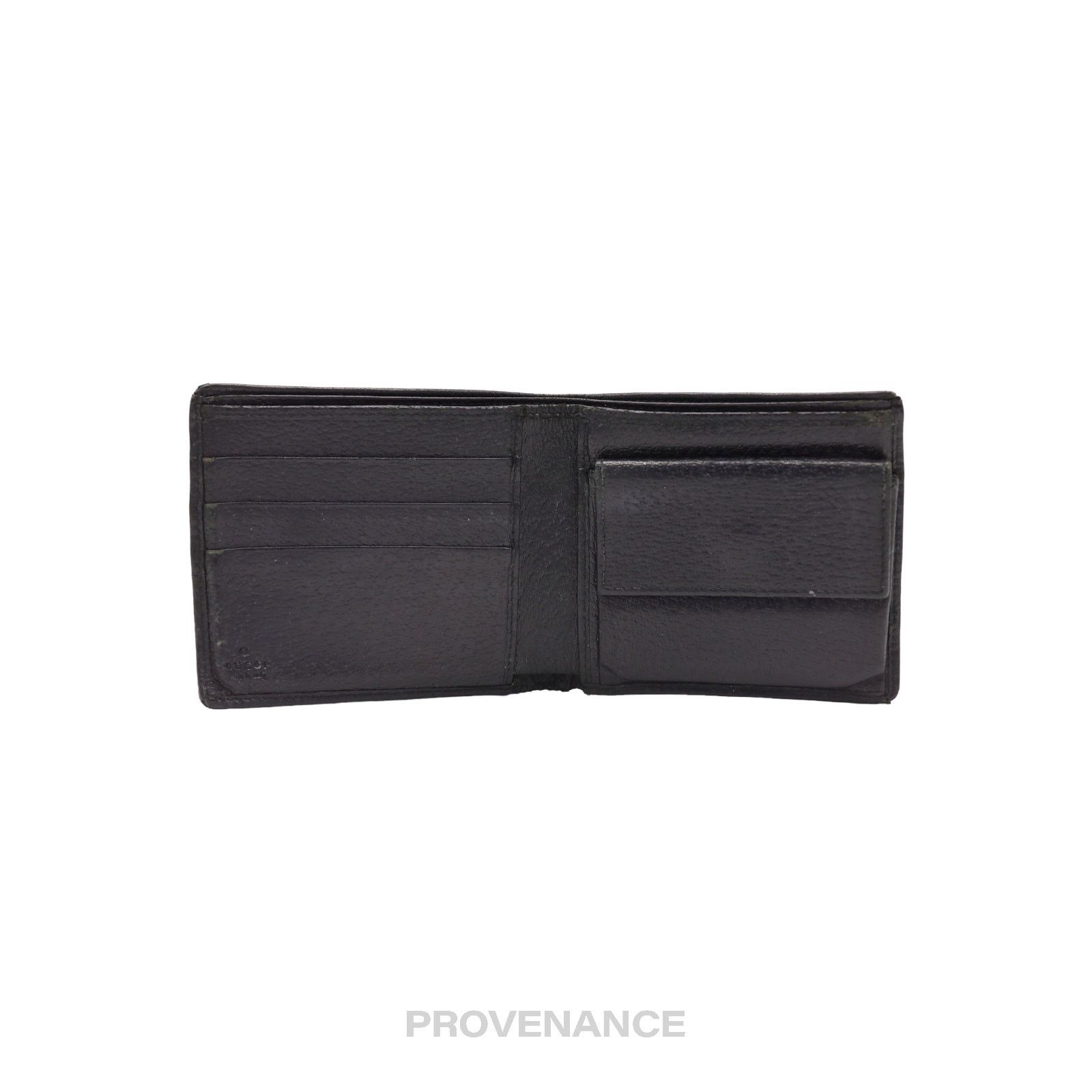 Gucci 🔴 Gucci GG Bifold Wallet - Black GG Canvas Size ONE SIZE - 5 Thumbnail
