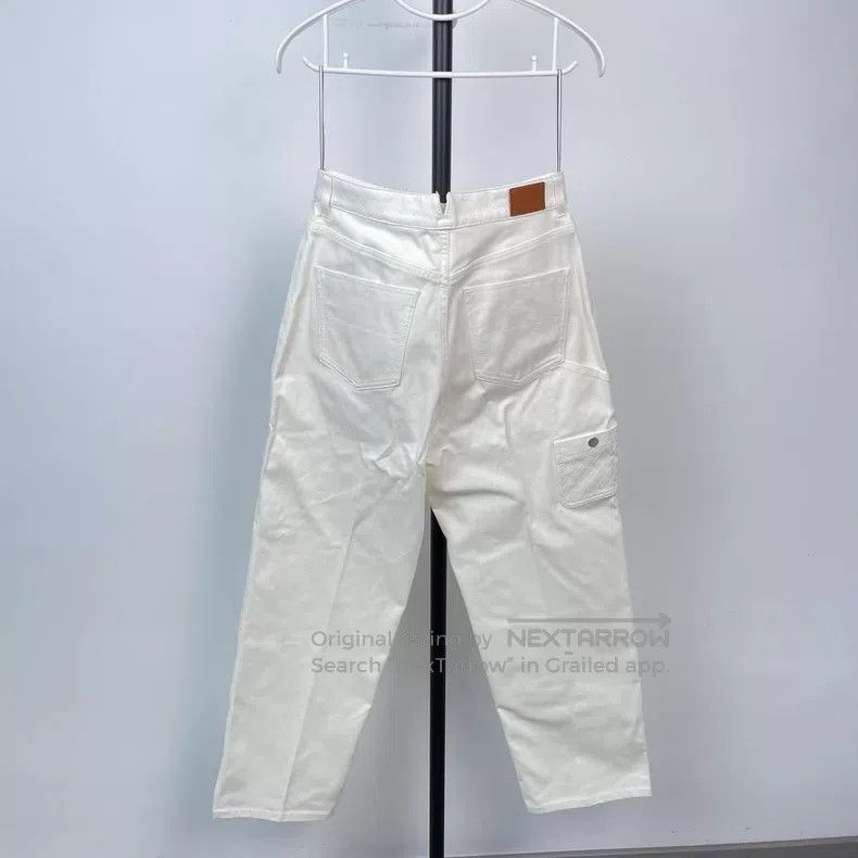 Hermes Hermes White Trousers Size 25" / US 0 / IT 36 - 2 Thumbnail