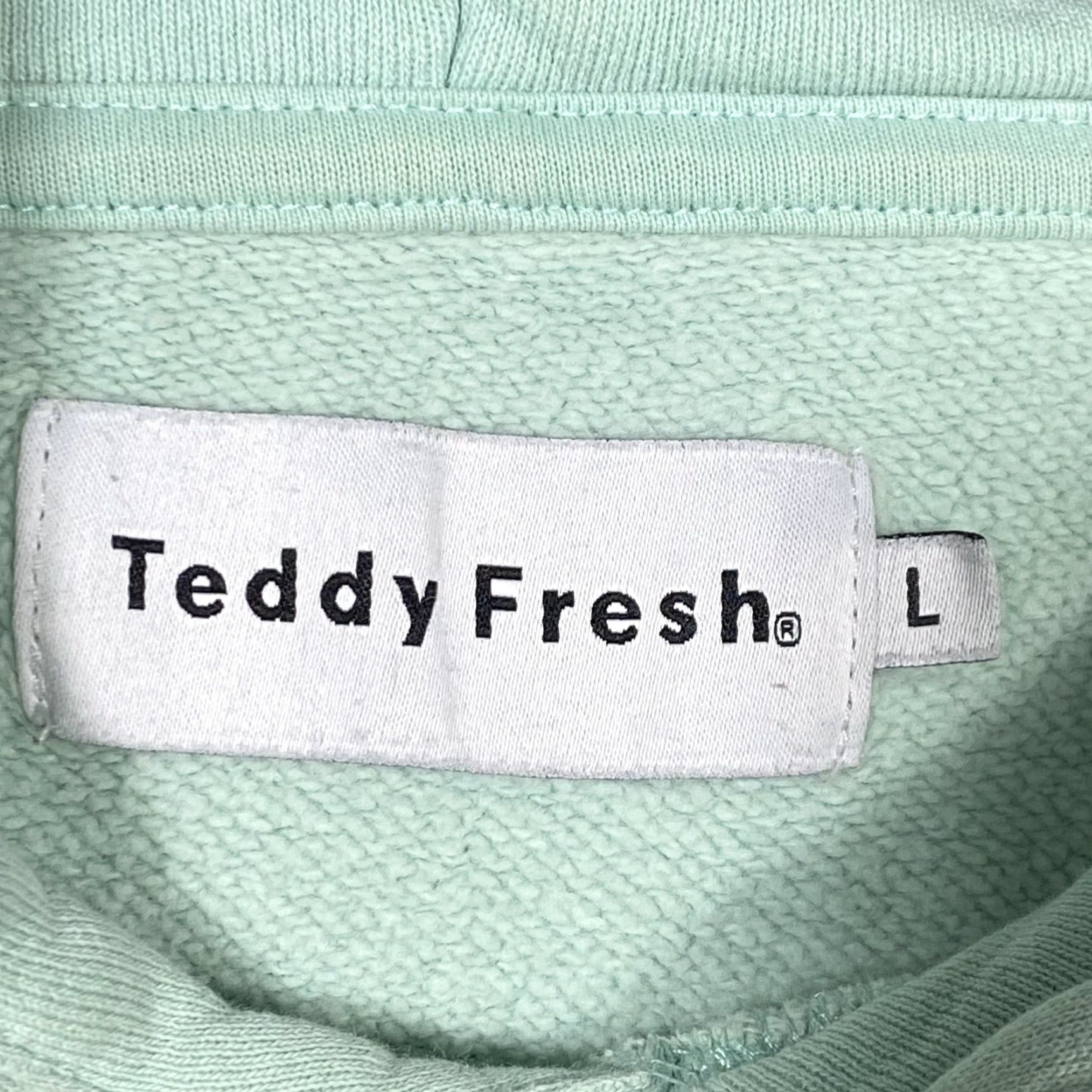 Teddy Fresh Teddy Fresh Hoodie L Embroidered Logo Pastel Color Block Hooded Pockets Pullover Men Size US L / EU 52-54 / 3 - 5 Thumbnail