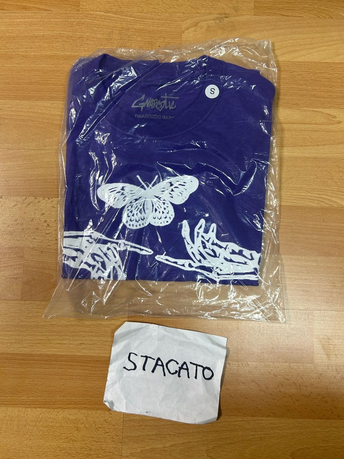 Gnarcotic × Rap Tees Gnarcotic Lil Gnar Meaning of Life Tee Purple Size US S / EU 44-46 / 1 - 2 Thumbnail