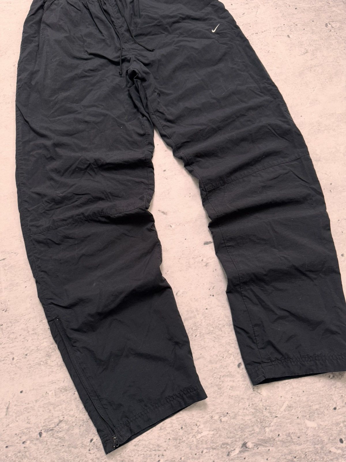 Nike × Vintage NIKE VINTAGE BASIC LOGO OVERSIZE BAGGY PANTS Size US 34 / EU 50 - 2 Thumbnail