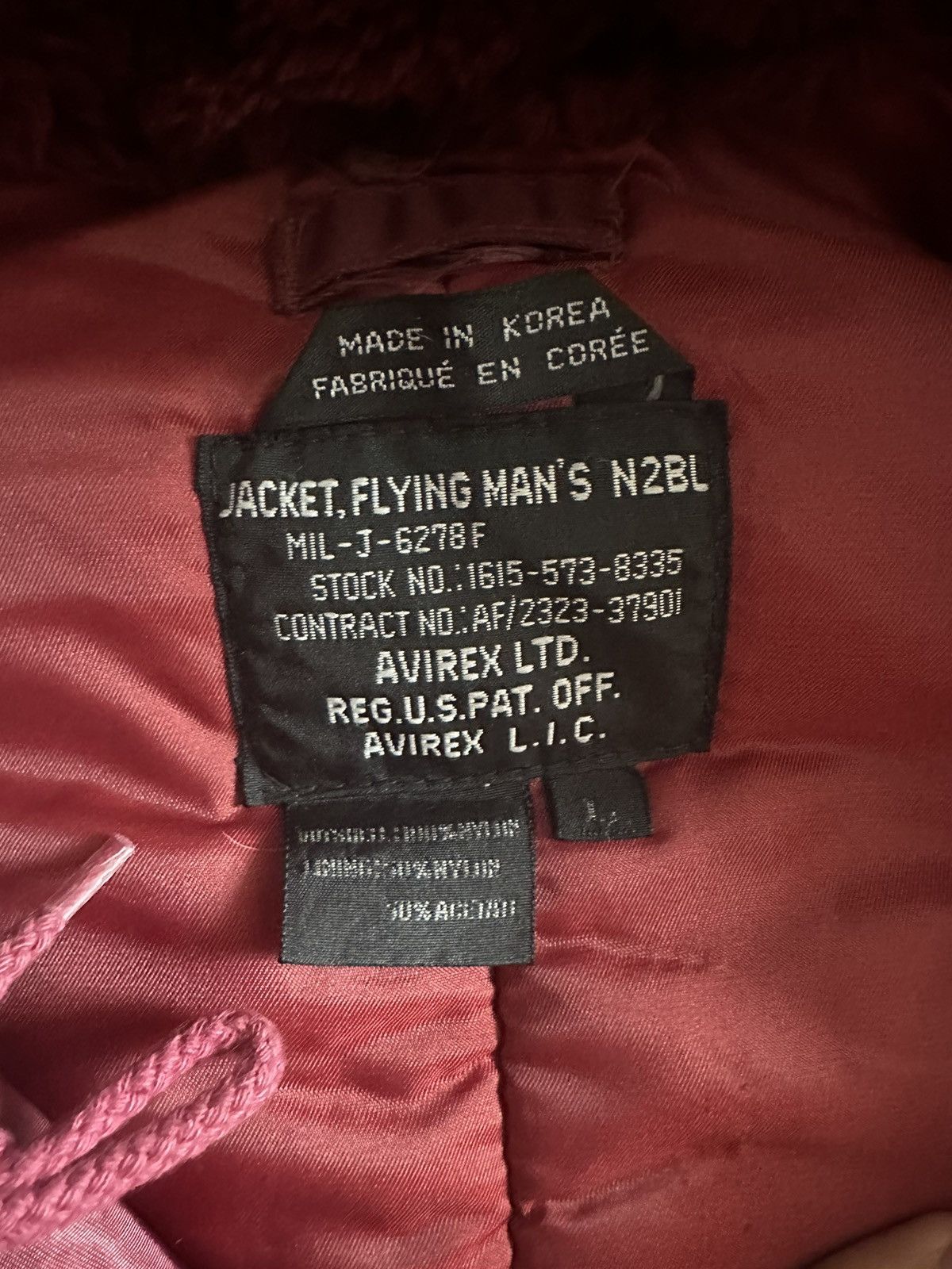 Avirex Avirex n2b 1990 rare jacket Size US L / EU 52-54 / 3 - 3 Thumbnail