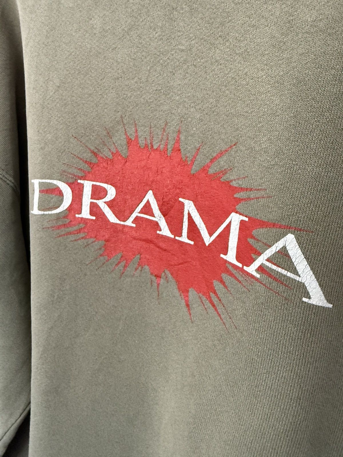 Sex Skateboards 🔥 OPERA DRAMA SKATEBOARD STREETWEAR TRASHED SWEATSHIRT - L Size US M / EU 48-50 / 2 - 11 Thumbnail