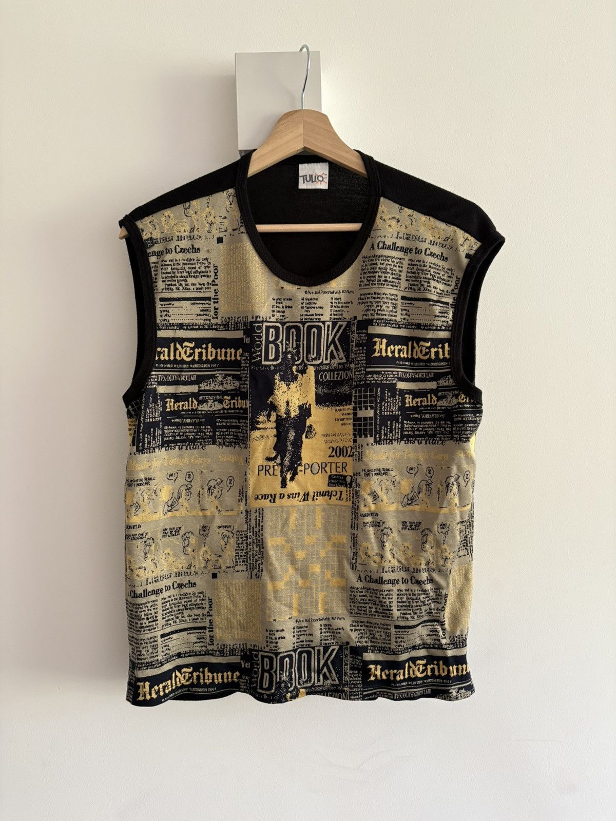 Hedi Slimane × Vintage Vintage Tulio Pret-A-Porter Tank Top Size US M / EU 48-50 / 2 - 1 Thumbnail