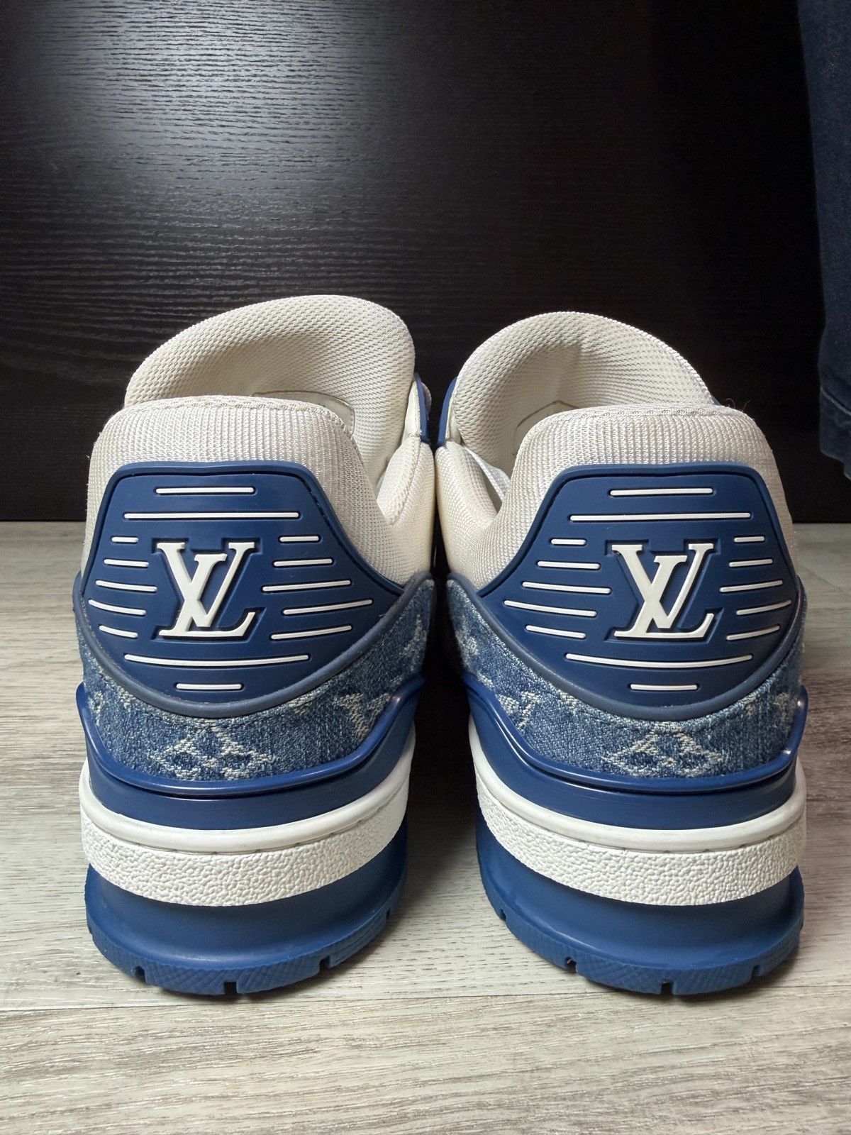 Louis Vuitton Louis Vuitton Trainer Blue Denim Size US 6.5 / EU 39-40 - 4 Thumbnail