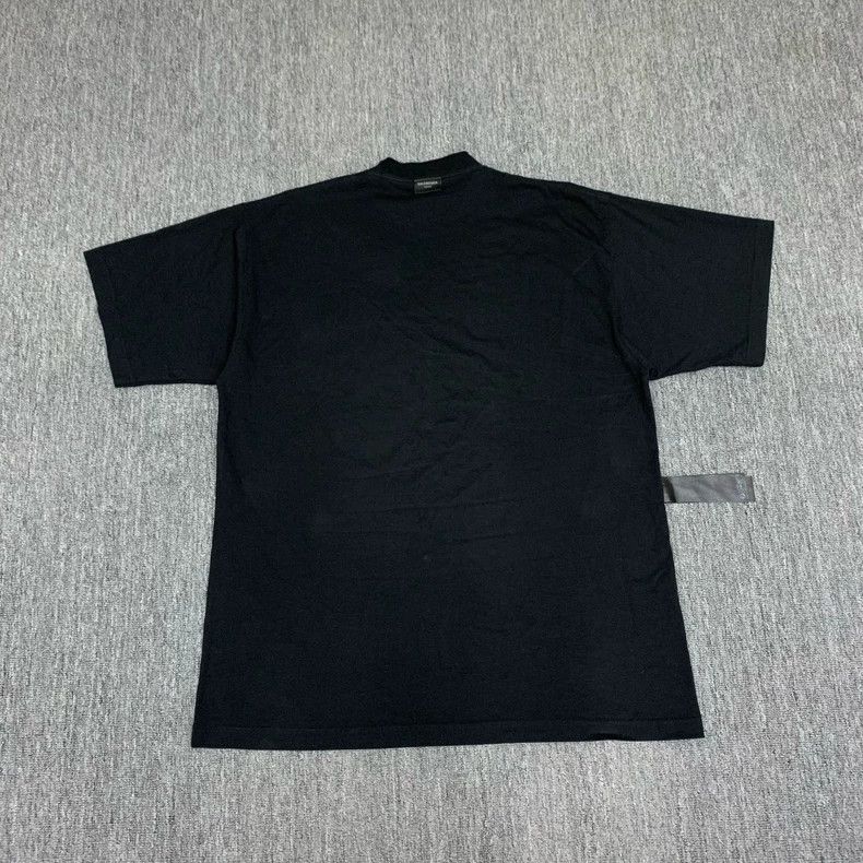 Balenciaga Balenciaga Black reversible mirror short sleeve Size US M / EU 48-50 / 2 - 2 Thumbnail