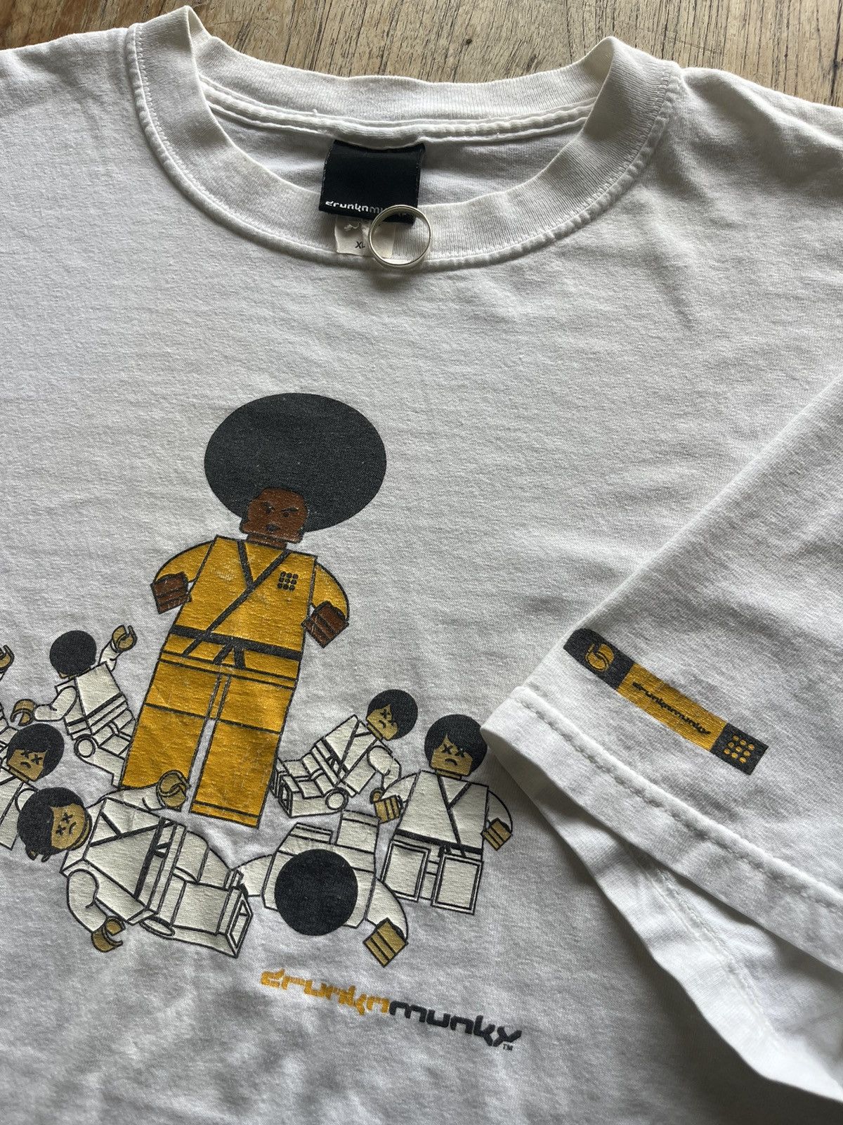 DrunknMunky × Vintage Vintage Drunknmunky karate Lego 00’s T-shirt Size US XL / EU 56 / 4 - 6 Thumbnail