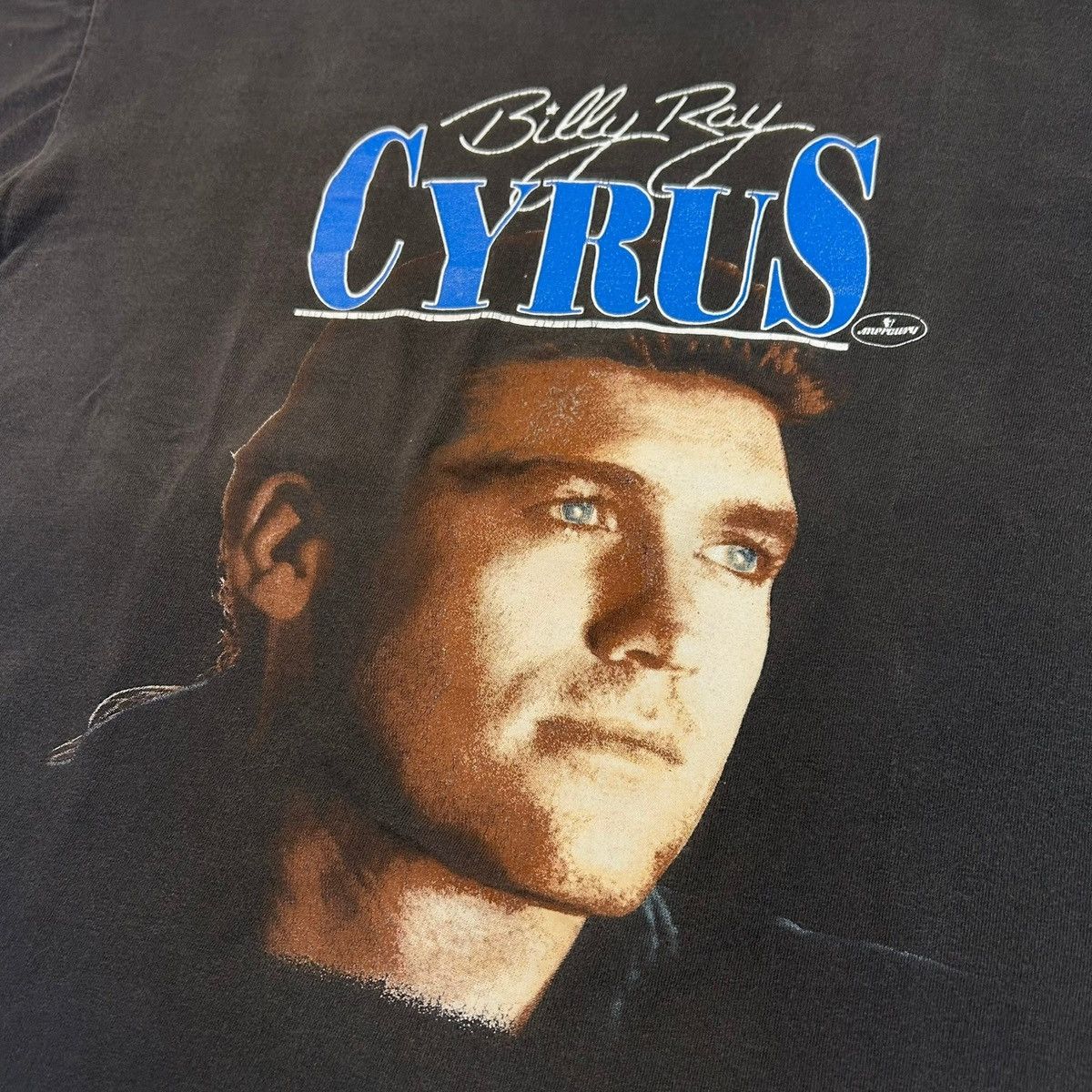 Vintage 1990s Billy Ray Cyrus Country Music Vintage Graphic T Shirt Size US L / EU 52-54 / 3 - 2 Thumbnail