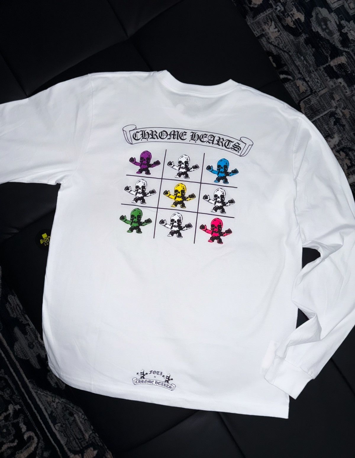 Chrome Hearts Chrome hearts foti logo t shirt Size US M / EU 48-50 / 2 - 1 Thumbnail