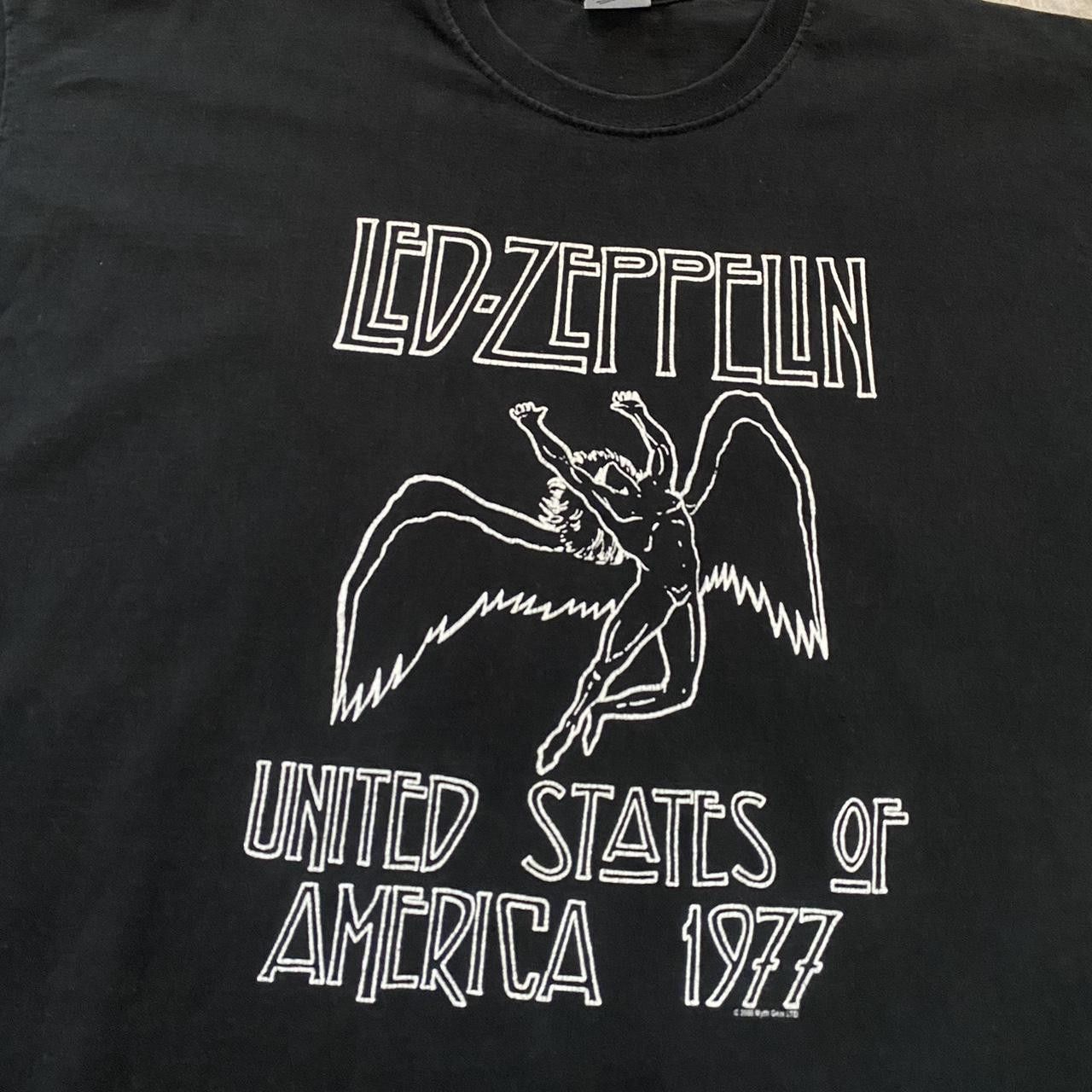 Fruit Of The Loom Led Zeppelin United States of America 1977 black Size US XL / EU 56 / 4 - 3 Thumbnail