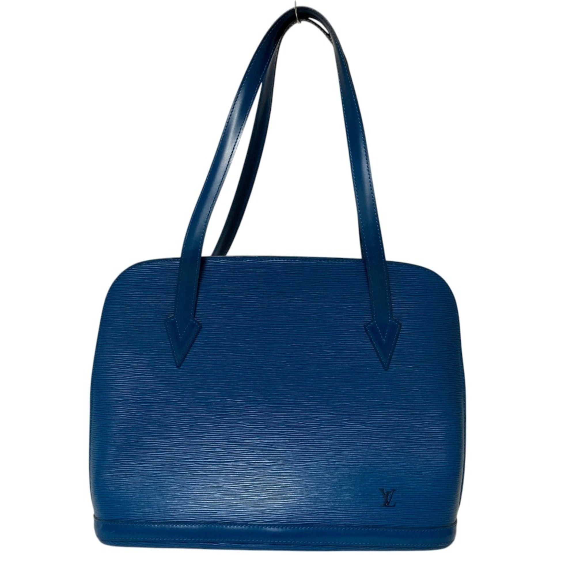 Louis Vuitton Louis Vuitton Epi Lussac Tote Bag M52285 Toledo Blue Women's Size ONE SIZE - 1 Thumbnail