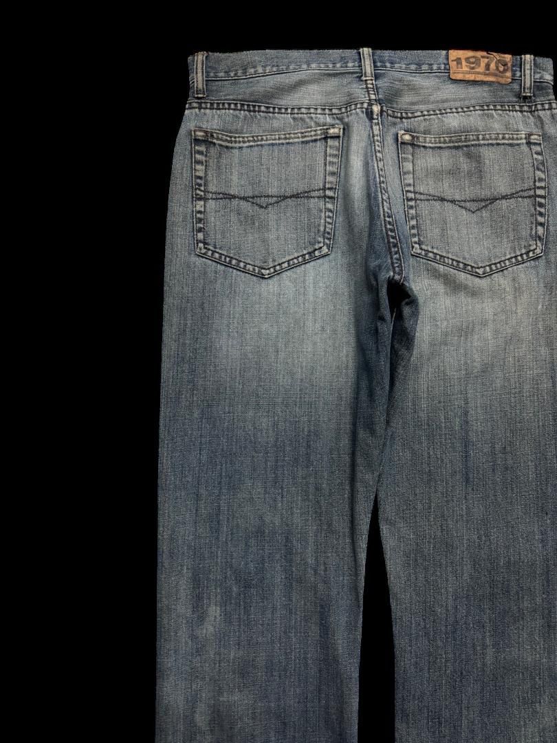 Japanese Brand THRASHED Japanese Straight Leg Rusty Mudwash Distressed Size US 32 / EU 48 - 15 Thumbnail