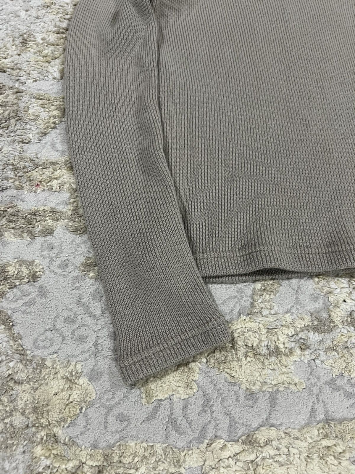 Maison Margiela Vintage 1990s Maison Margiela Ribbed Knitted Stretch Sweater Size M / US 6-8 / IT 42-44 - 4 Thumbnail