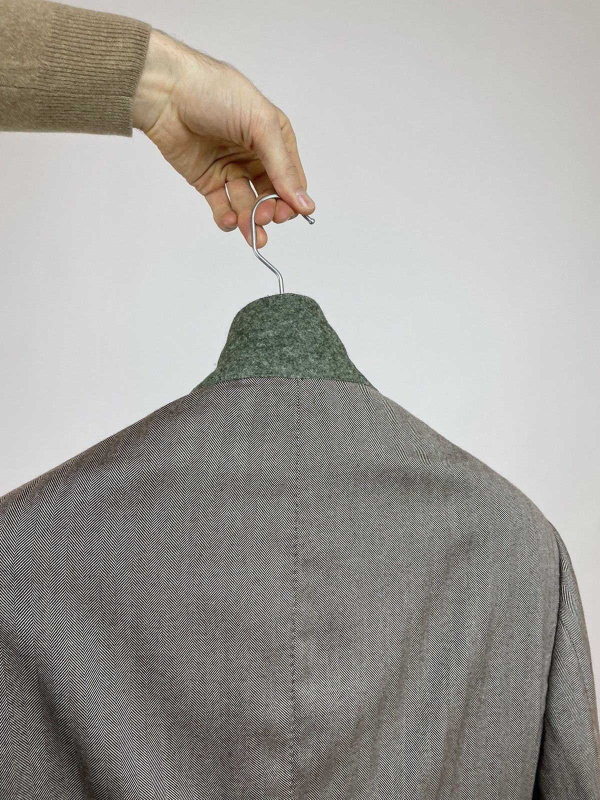 Designer × SCABAL SCABAL Cashmere Blazer one button Mens size 56R Size 46R - 19 Thumbnail