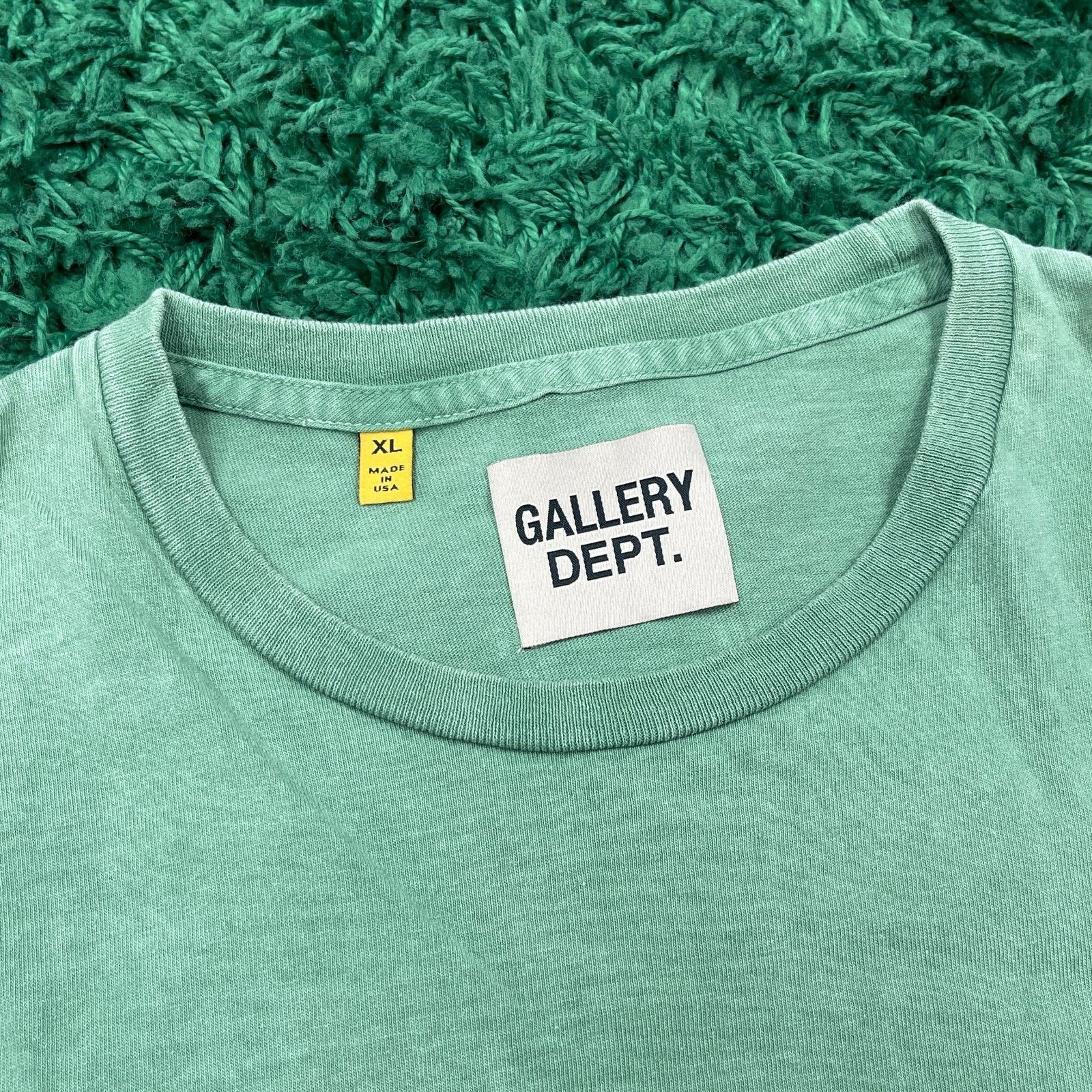 Gallery Dept. Gallery Dept. Vintage Logo Tee T Shirt Kelly Green Size XL Size US XL / EU 56 / 4 - 4 Thumbnail