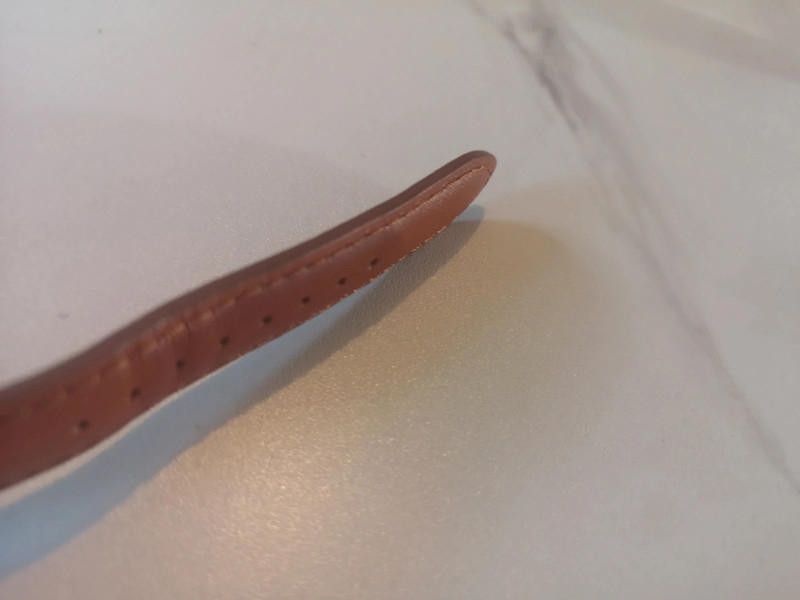 Designer Sekonda white dial brown leather strap watch Size ONE SIZE - 4 Thumbnail