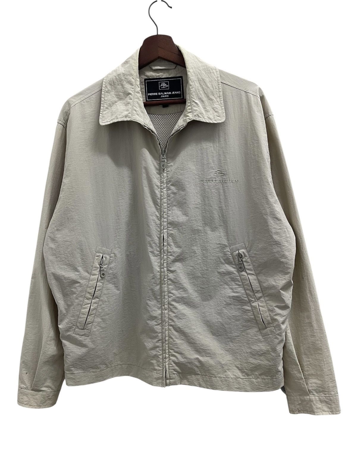 Pierre Balmain Pierre Balmain Beige Light Jacket Size US M / EU 48-50 / 2 - 2 Thumbnail