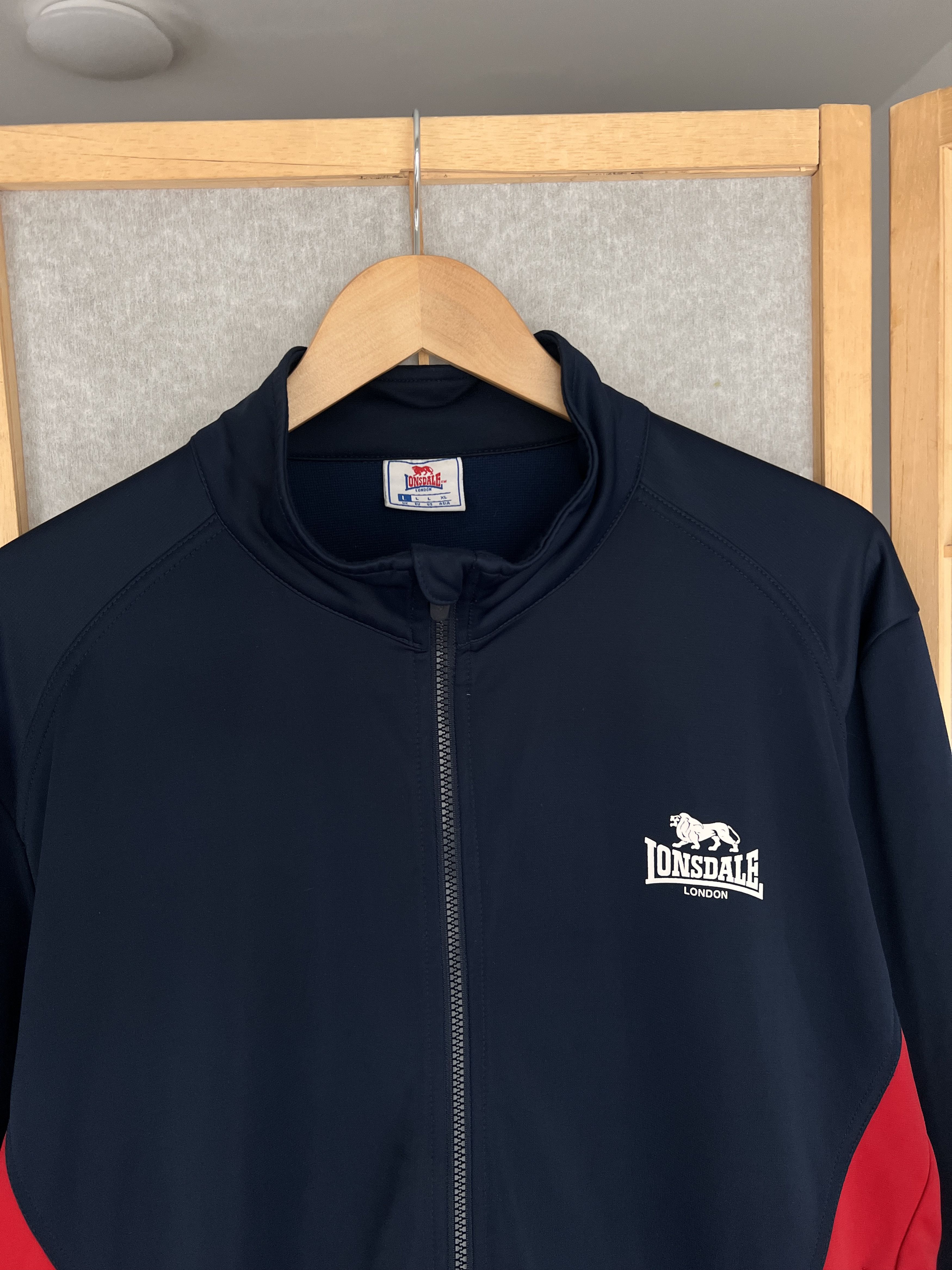 Lonsdale Lonsdale True Vintage England Track top Jacket punk casual Size US L / EU 52-54 / 3 - 10 Thumbnail